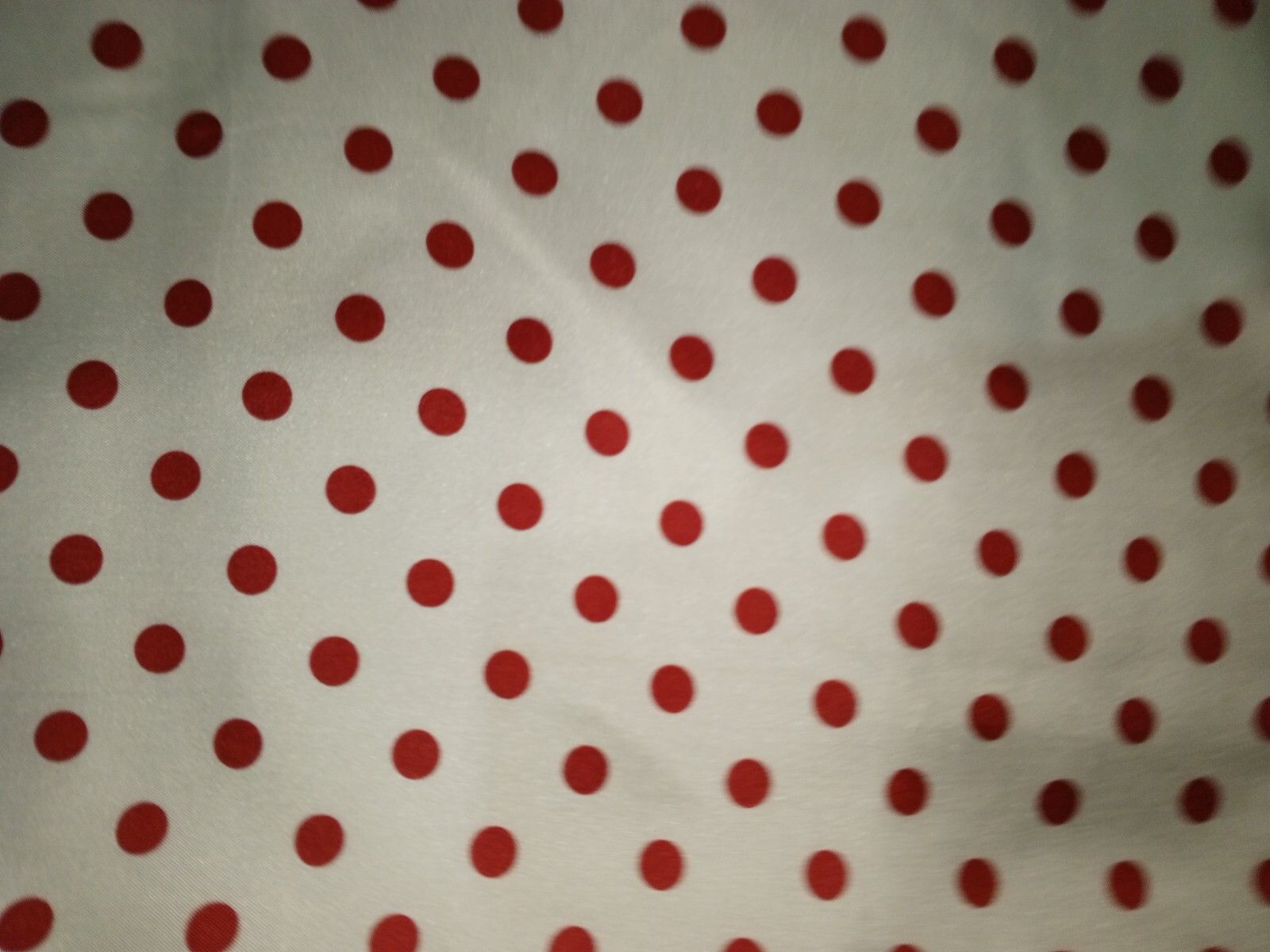 Moschino MOSCHINO PARIS Red Polka Dots White Pearls Beads Silk Scarf Size ONE SIZE - 6 Thumbnail