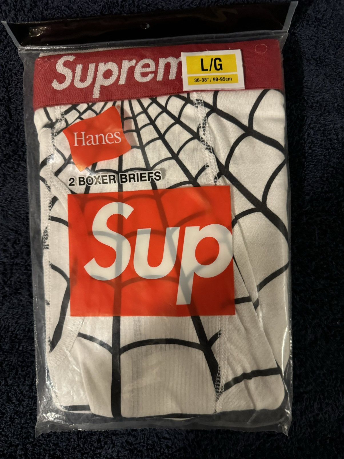 Supreme Supreme Hanes Spider-Man Boxer Briefs Size ONE SIZE - 2 Thumbnail