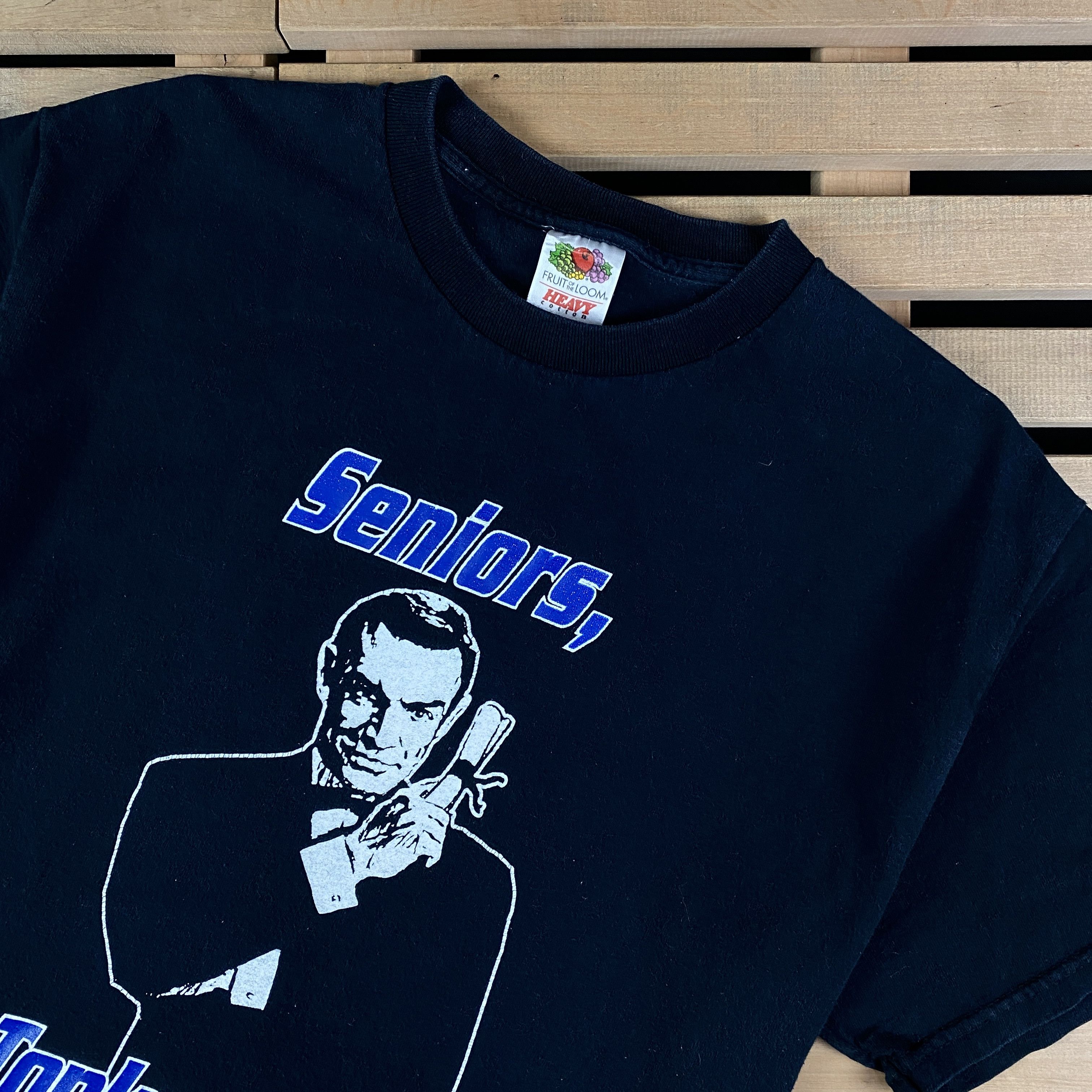 Vintage Mens Vintage T-Shirt James Bond Agent 007 Size M Size US M / EU 48-50 / 2 - 2 Thumbnail