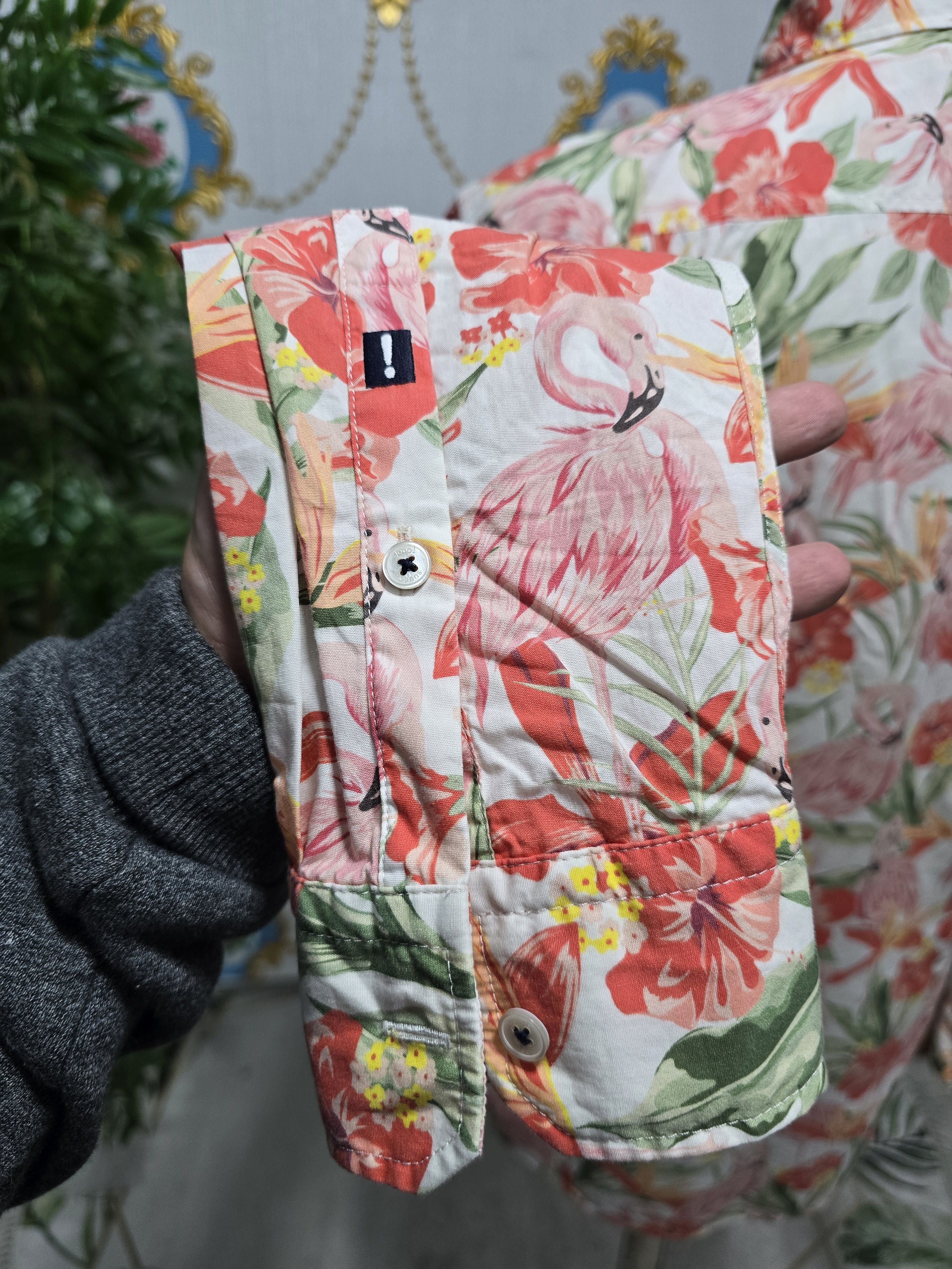 Joop! JOOP shirt size MEDIUM, new , flamingo pattern Size US M / EU 48-50 / 2 - 9 Thumbnail