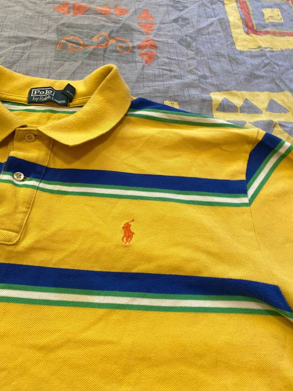 Polo Ralph Lauren T-Shirt Vintage Polo By Ralph Lauren Striped Size US XL / EU 56 / 4 - 7 Thumbnail