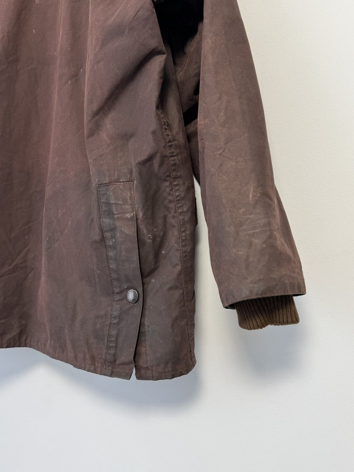 Barbour Vintage Barbour Bedale Wax Jacket Brown C38 England A103 Size US M / EU 48-50 / 2 - 24 Thumbnail