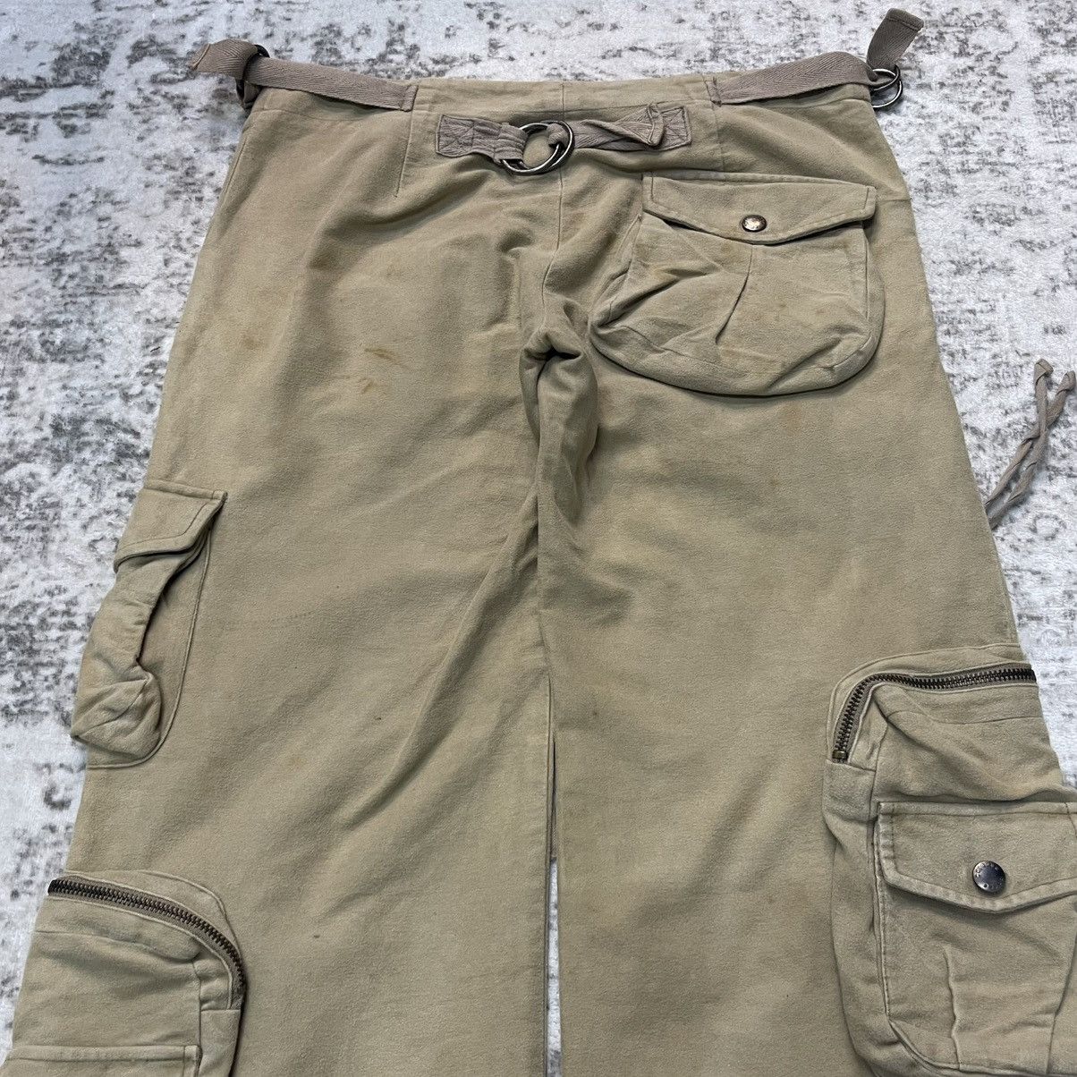 GOA Codes Combines Japan 3D Multi Pocket Wide Leg Cargo Pants Size US 30 / EU 46 - 10 Thumbnail