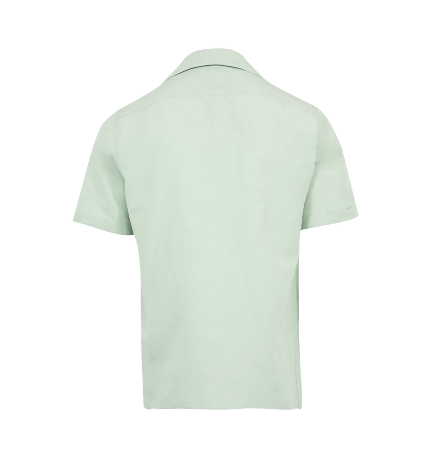 Maison Margiela o1h1sh11225 Ss Shirt in Blue Size US M / EU 48-50 / 2 - 2 Thumbnail