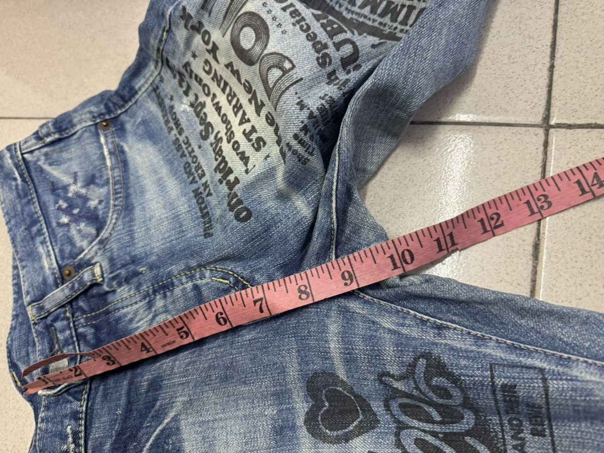 Hysteric Glamour HYSTERIC GLAMOUR x NEW YORK DOLLS JEANS SIZE 30 Size 30" / US 8 / IT 44 - 11 Thumbnail