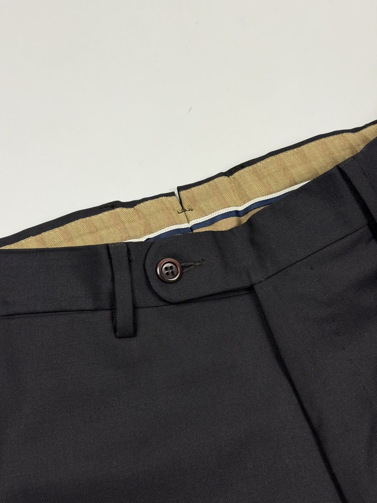 Ermenegildo Zegna Gritti by Ermenegildo Zegna Wool Classic Trousers Pants Size US 34 / EU 50 - 13 Thumbnail