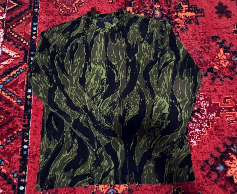 Needles Needles Camo Long Sleeve Fleece Tee - dmc Size US M / EU 48-50 / 2 - 1 Thumbnail