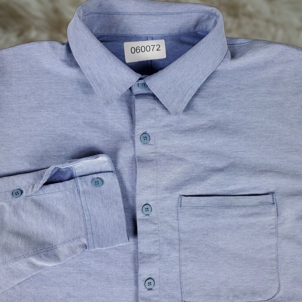 Lululemon Lululemon Button-Up Shirt Mens Size Small Blue Long Sleeve Casual Stretch Size US S / EU 44-46 / 1 - 1 Thumbnail