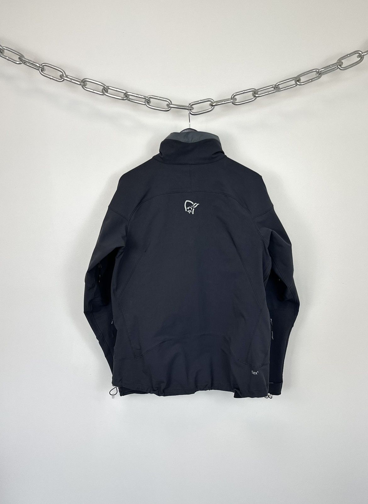 Norrona Vintage Norrona Svalbard Flex 1 Softshell Outdoor Jacket Size US XL / EU 56 / 4 - 2 Thumbnail