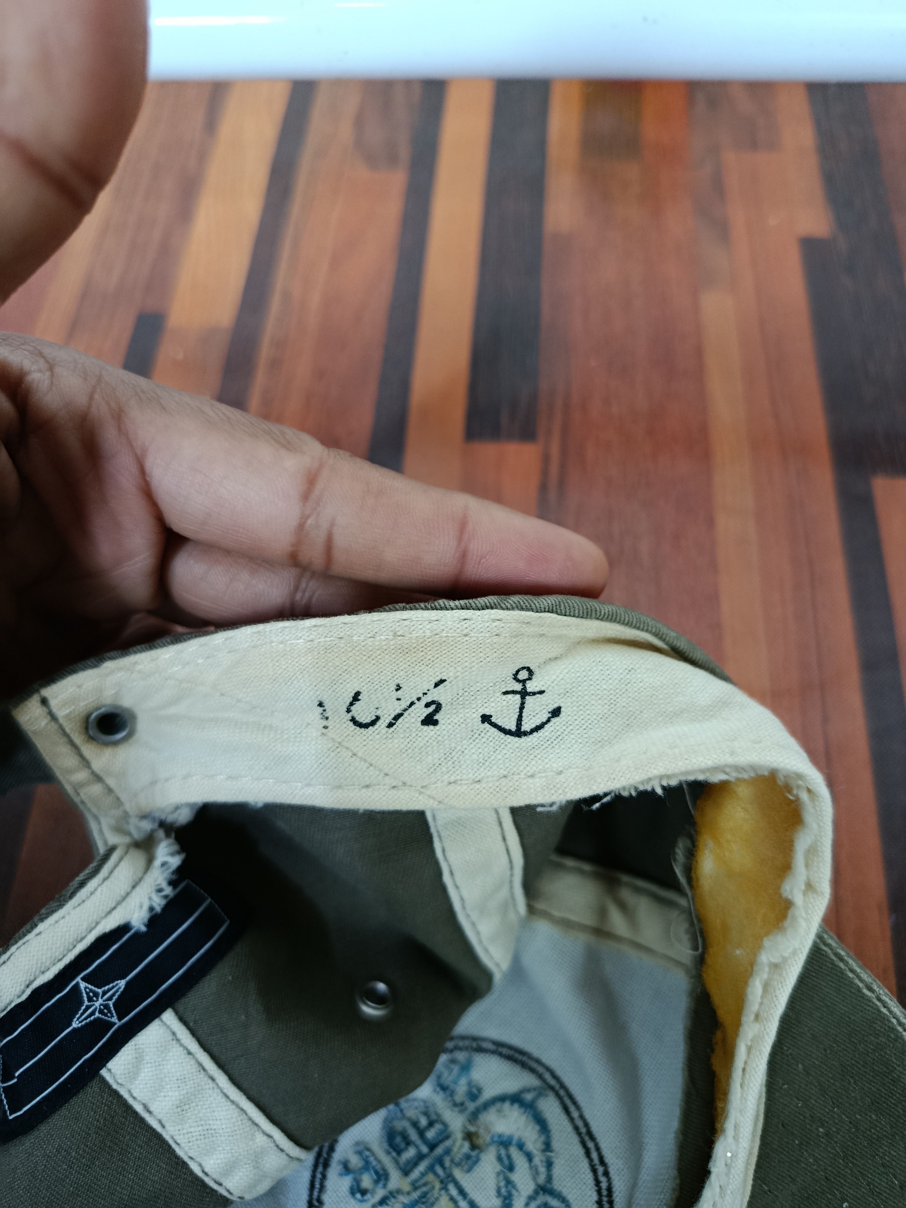 Stone Island Vintage Stone Island Denim Marine Hats Size ONE SIZE - 6 Thumbnail