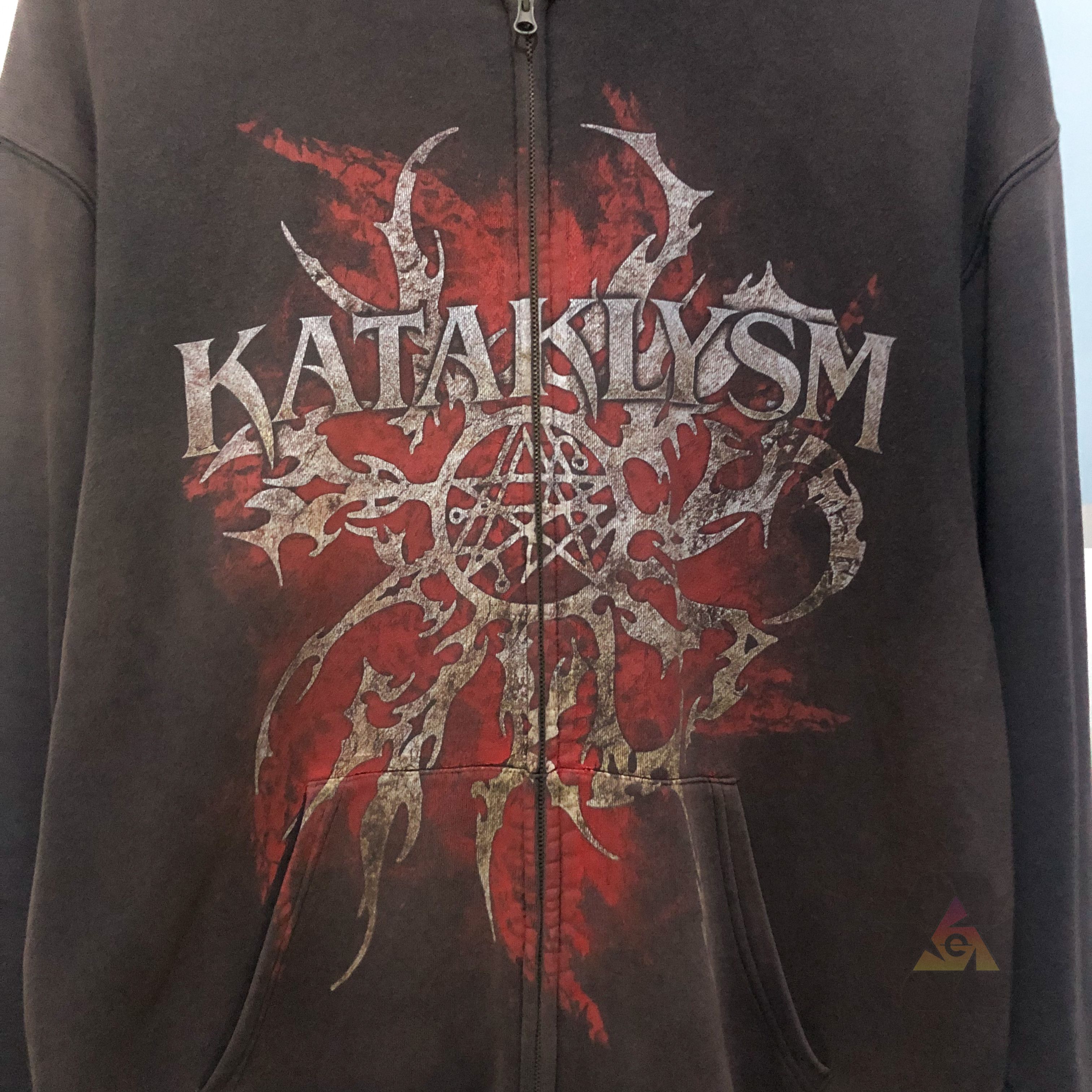 Band Tees Vintage Kataklysm Push The Venom Y2K Zip Hoodie Size US L / EU 52-54 / 3 - 6 Thumbnail