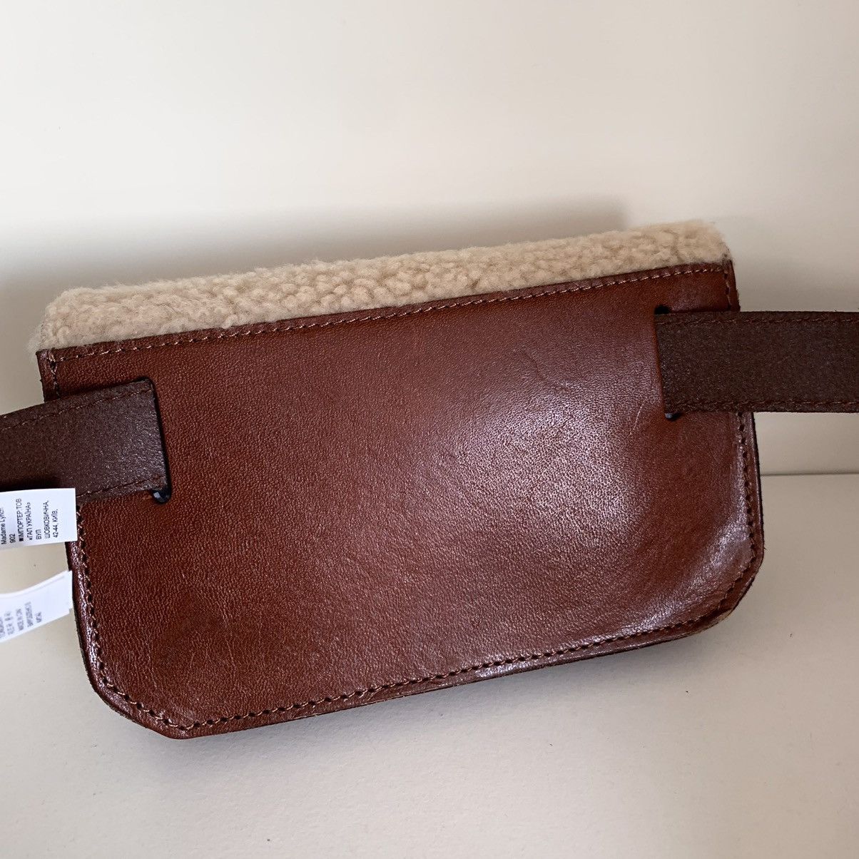 Banana Republic Shearling belt bag Size ONE SIZE - 9 Thumbnail