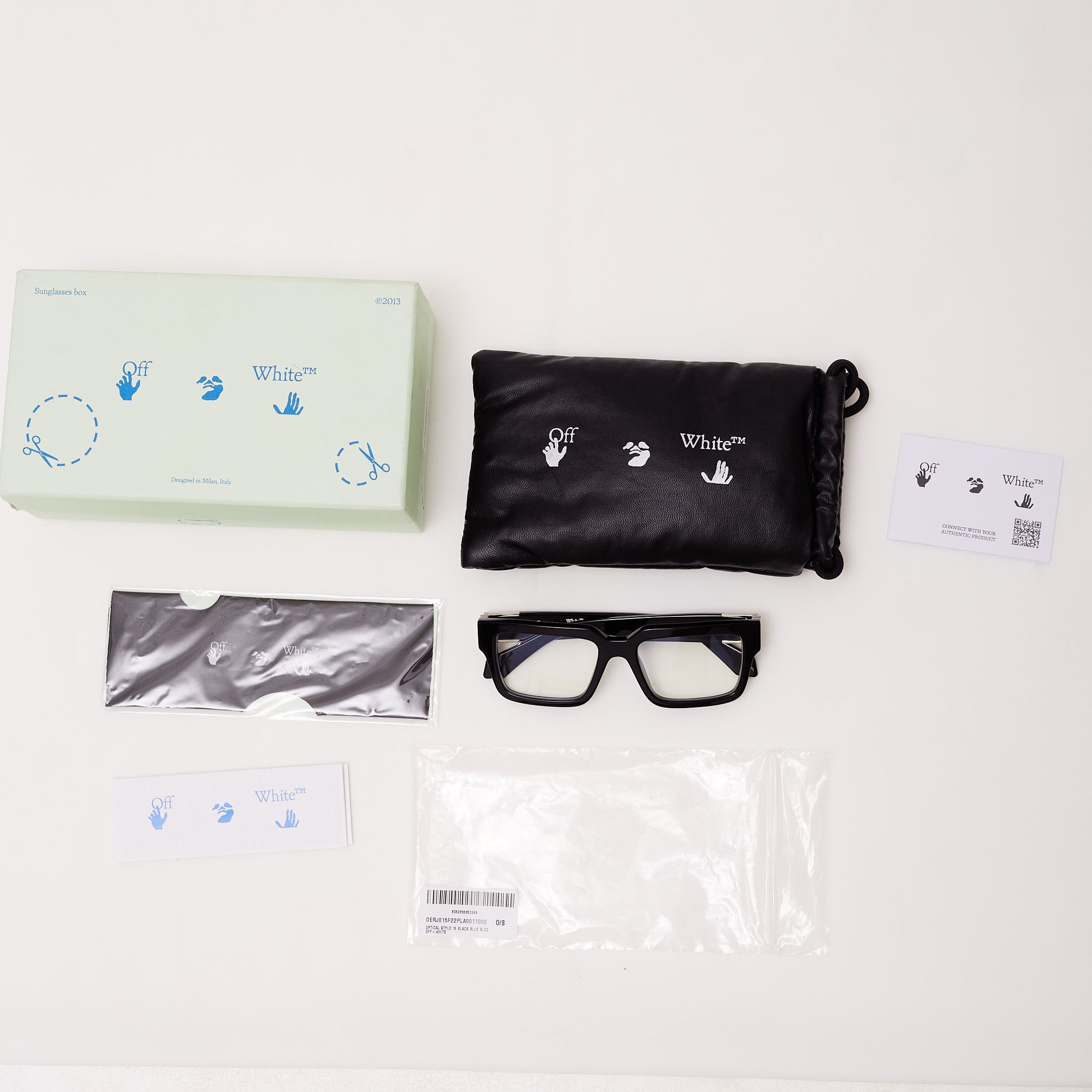 Off-White OFF WHITE Style 15 Sunglasses BLACK Size ONE SIZE - 8 Thumbnail