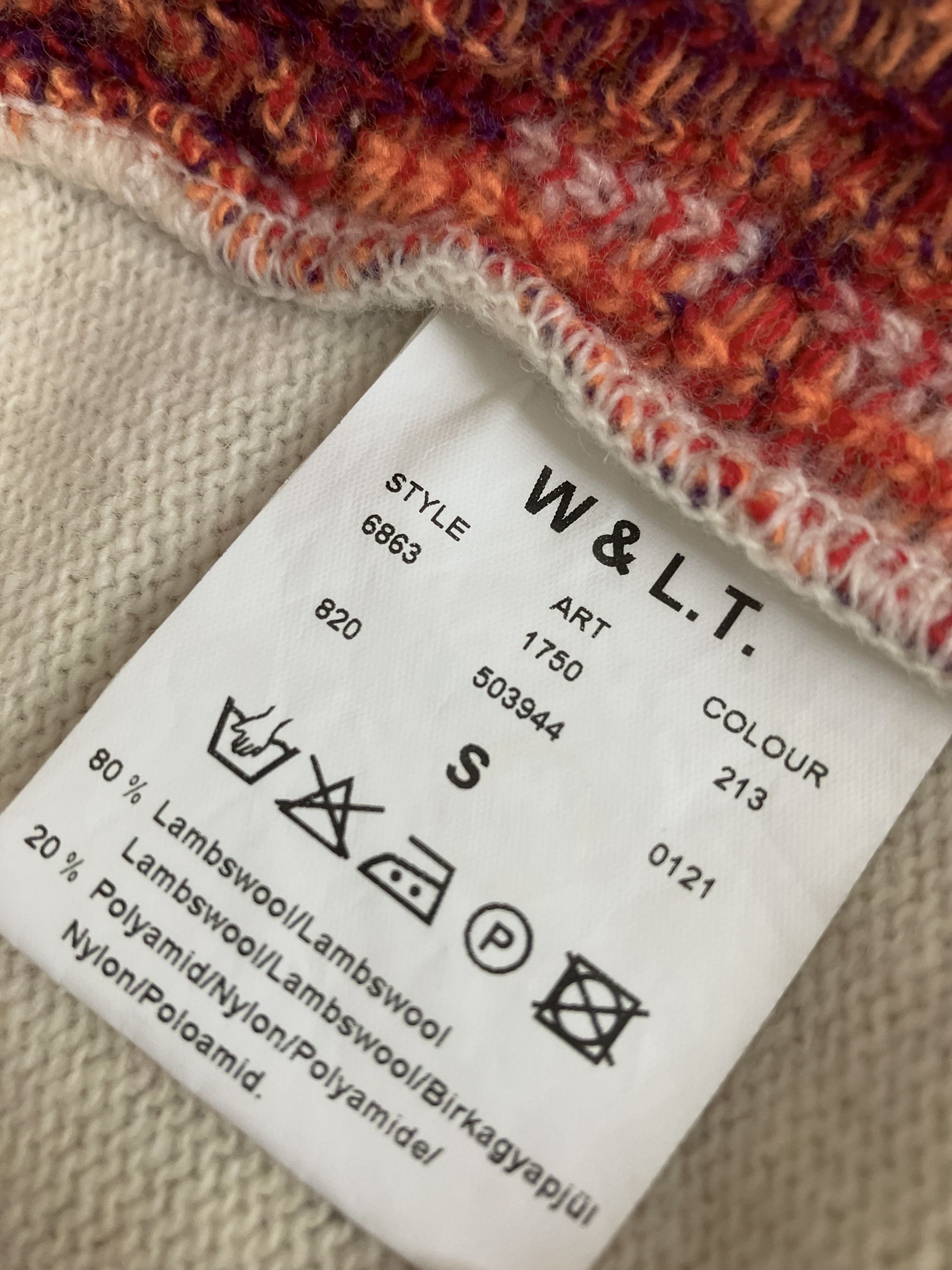 W&LT WalVan Beirendonck W&LT Wool Pullunder Flash Vest Sweater Size US S / EU 44-46 / 1 - 3 Thumbnail