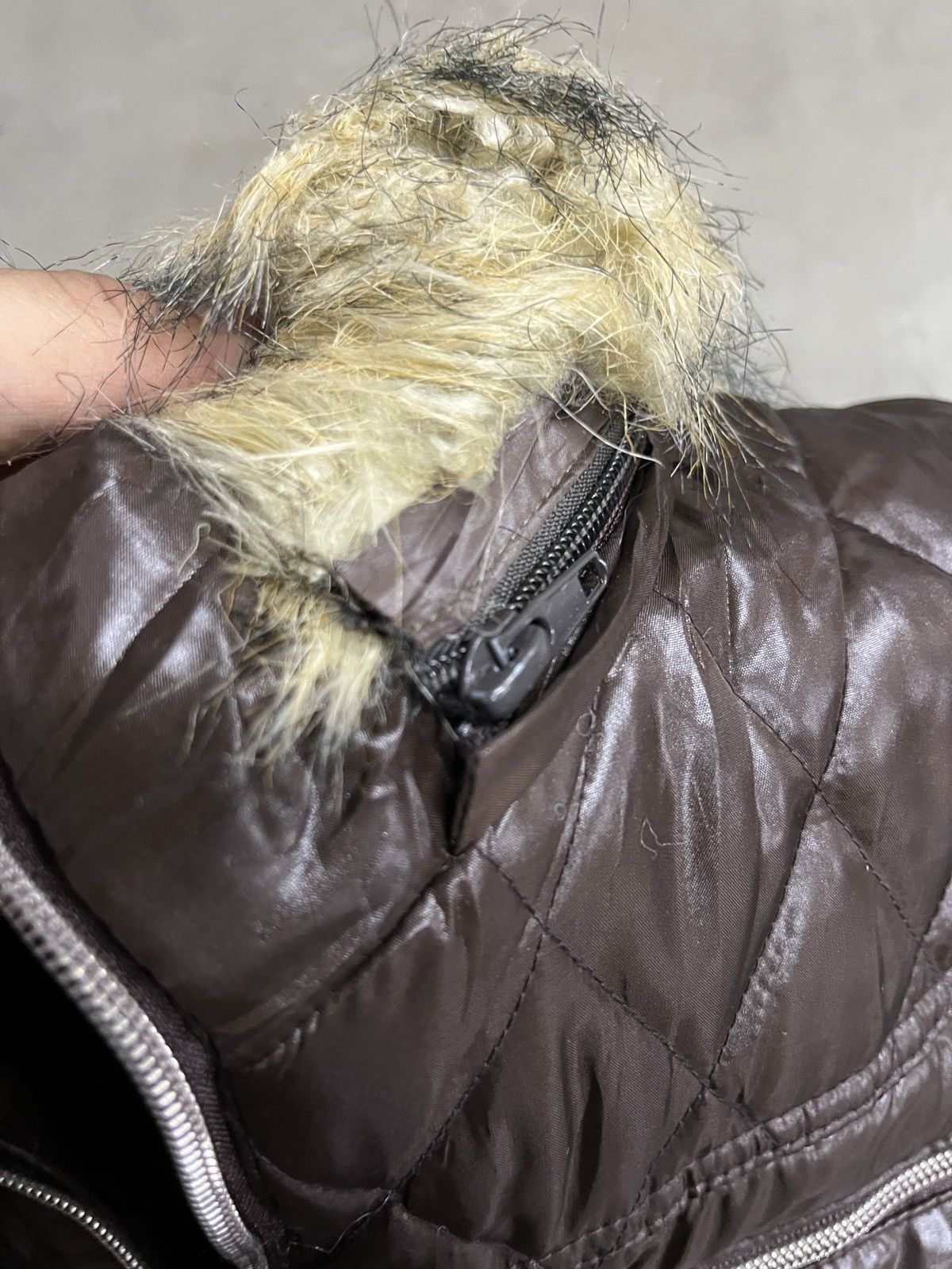 If Six Was Nine Vkei Apocalypse 2000's Spinash Faux Fur Jacket Size US M / EU 48-50 / 2 - 14 Thumbnail