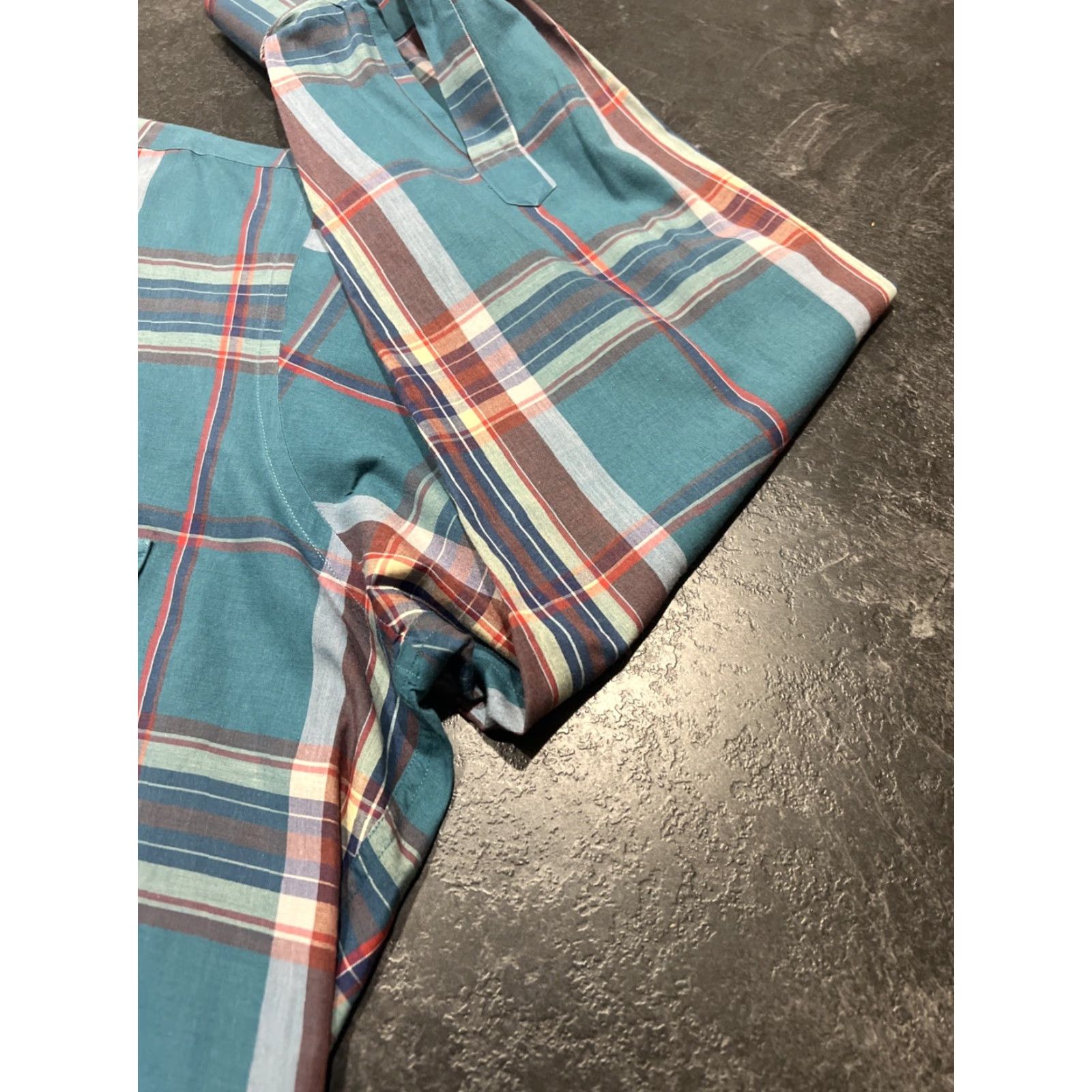 Gant GANT Shirt Mens XL Slim Button-Down Plaid HUGGER Foxhunt Multicolor 90s Classic Colorful Oxford Button-Up Long Sleeve Size US XL / EU 56 / 4 - 2 Thumbnail