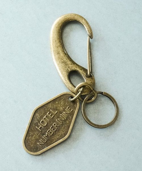 Number (N)ine Number nine LOGO PLATE KEY RIng Size ONE SIZE - 2 Thumbnail