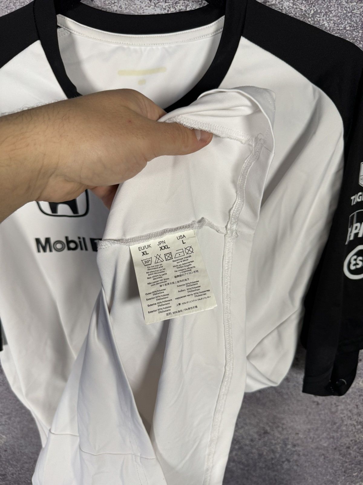 Formula 1 × Honda × Malcolm McLaren McLaren Racing Team Honda F-1 Formula 1 Jersey White XL size Size US XL / EU 56 / 4 - 8 Thumbnail