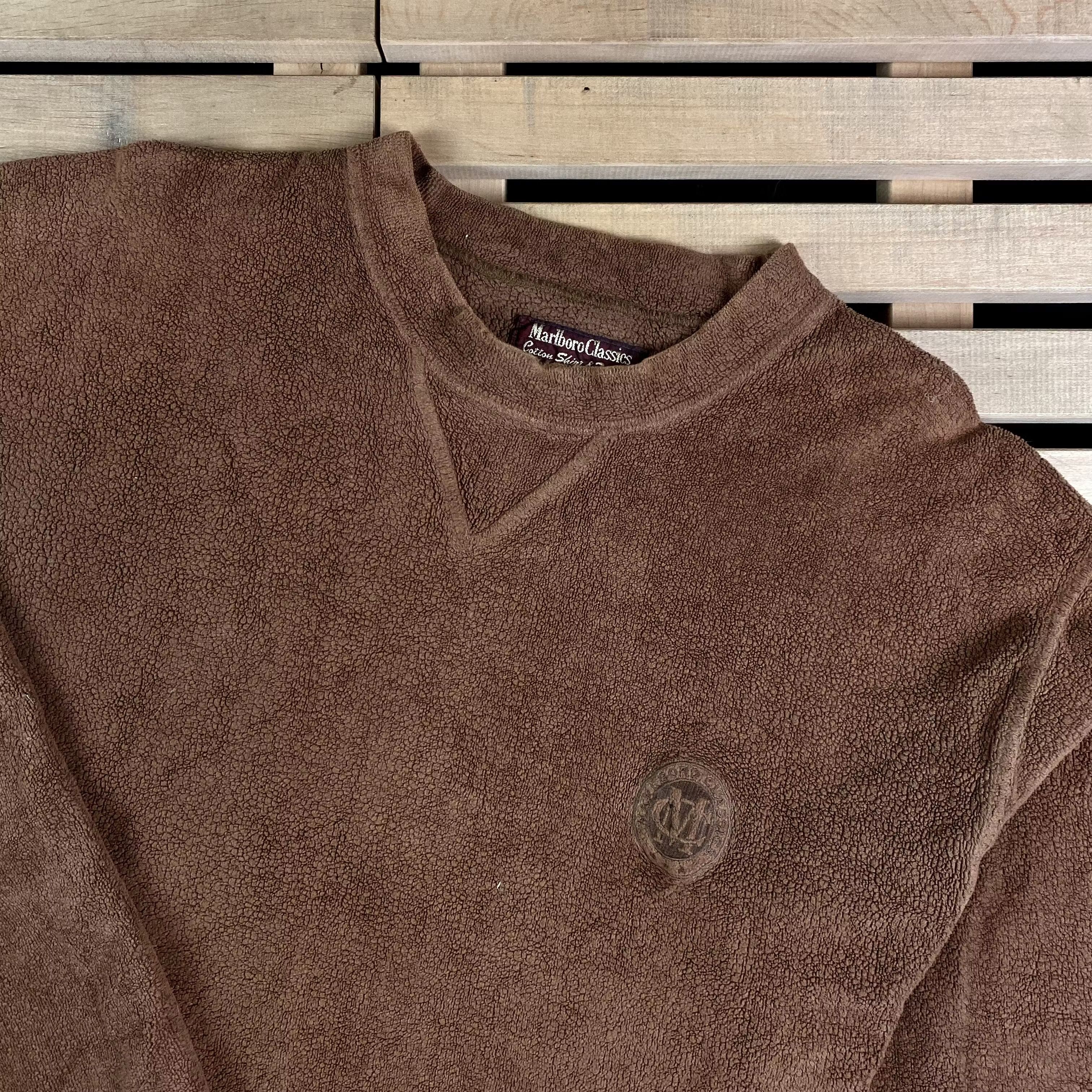 Marlboro Classics × Vintage Mens Fleece Sweatshirt Marlboro Classic Vintage Size S Size US S / EU 44-46 / 1 - 2 Thumbnail