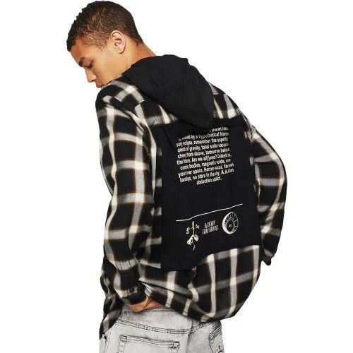 Diesel Diesel Flannel Shirt Hooded Cotton Mens Size M Size US M / EU 48-50 / 2 - 1 Thumbnail