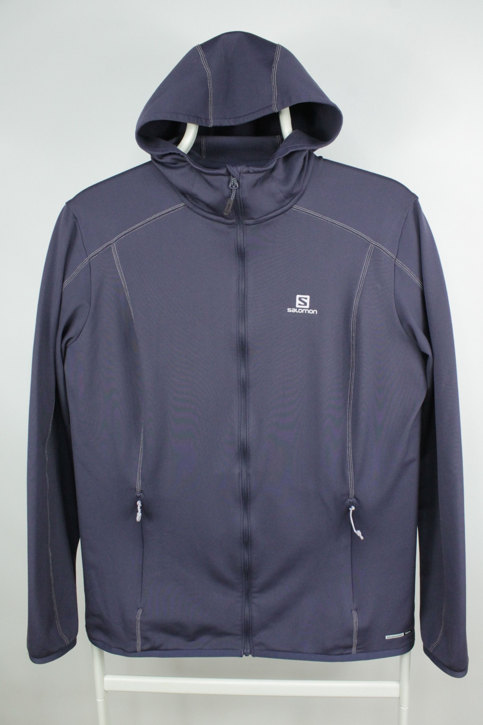 Salomon Salomon Discovery Hoodie Purple Advanced Skin Warm Women's Size L / US 10 / IT 46 - 1 Thumbnail