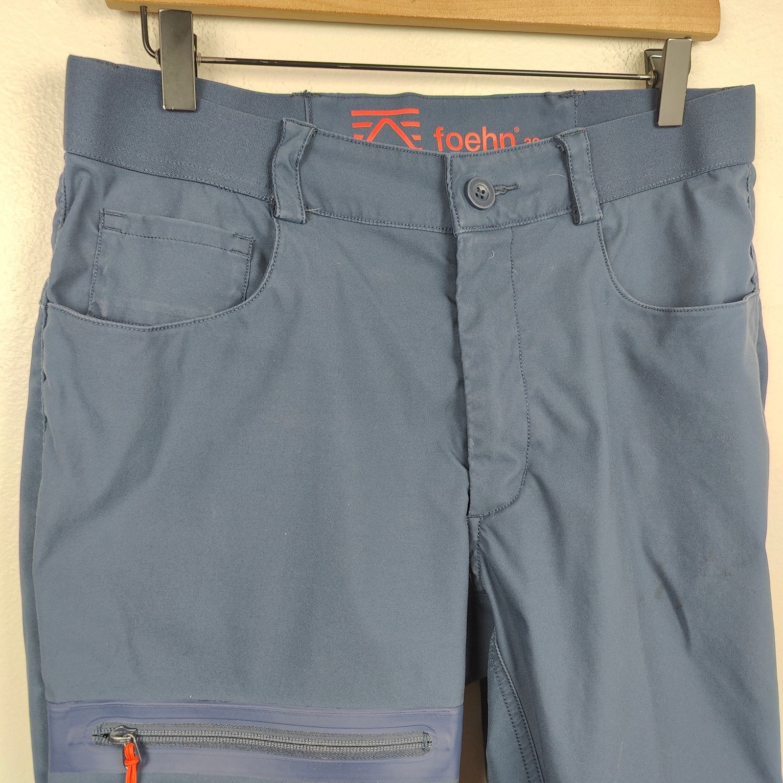 Other Foehn Brise Schoeller Pant Mens 32 Navy Blue Size US 32 / EU 48 - 2 Thumbnail