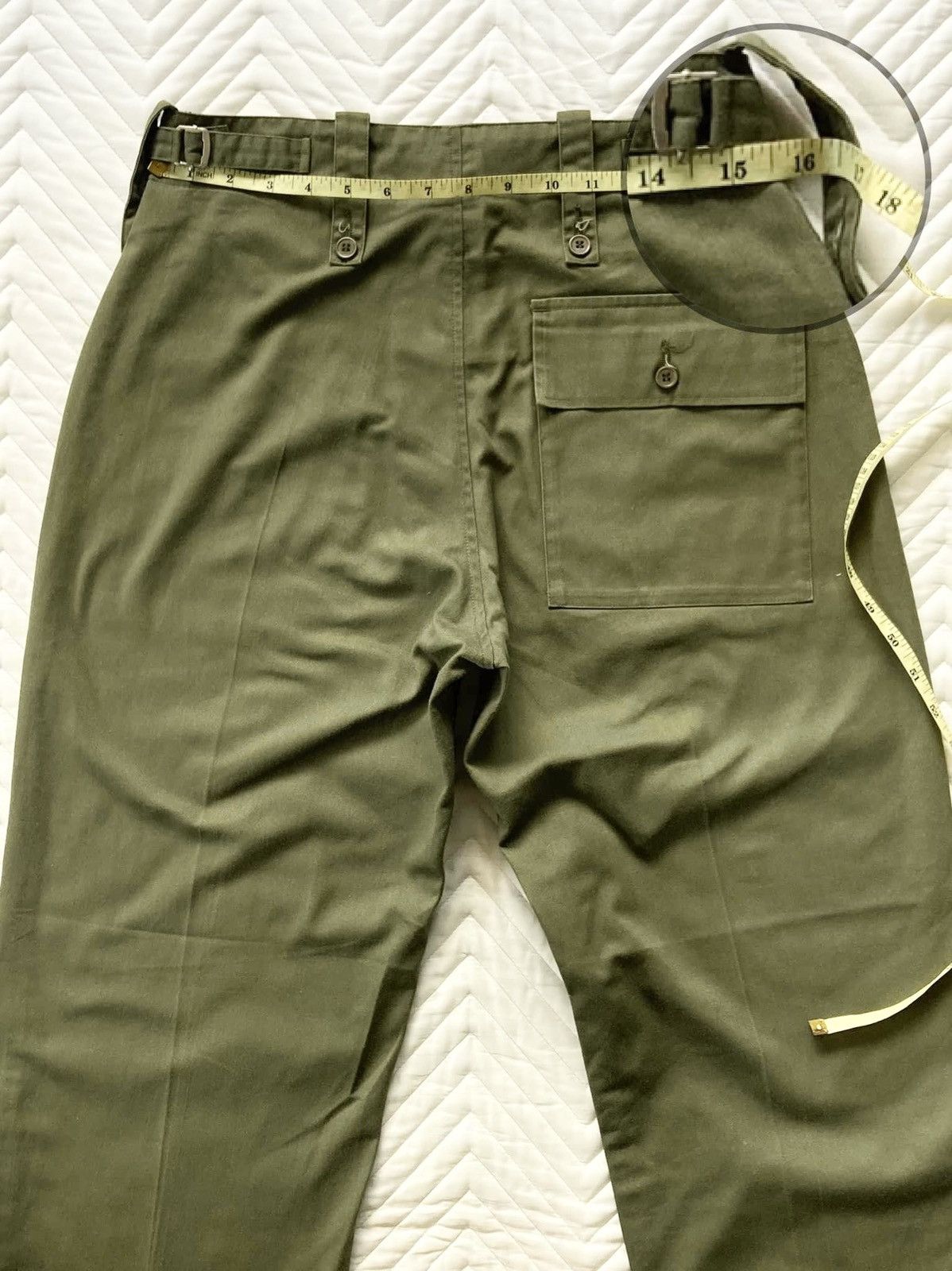 Vintage True Vintage 80s/70s British Army Trouser Pant Size US 32 / EU 48 - 3 Thumbnail