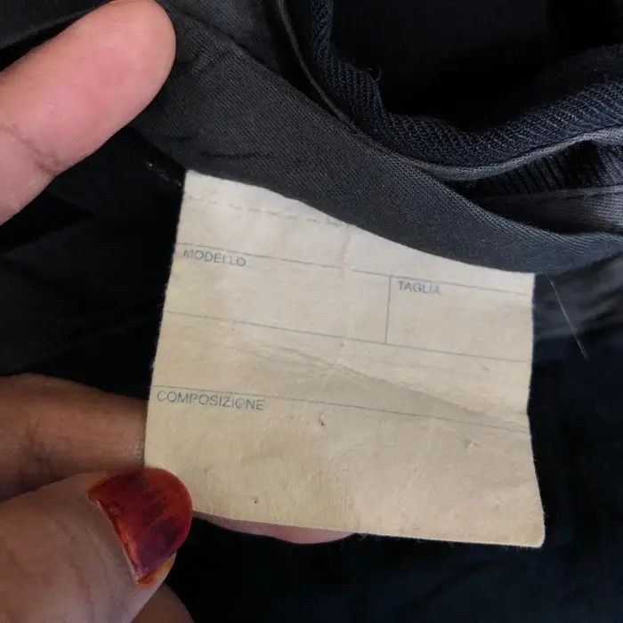 Other Vtg INTERMIX Made In ITALY Minimalist Black Casual Pant Size 32" / US 10 / IT 46 - 7 Thumbnail