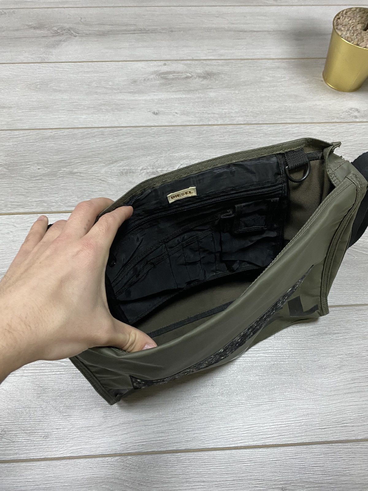 Diesel Diesel vintage big logo spell out bag shoulder Size ONE SIZE - 5 Thumbnail