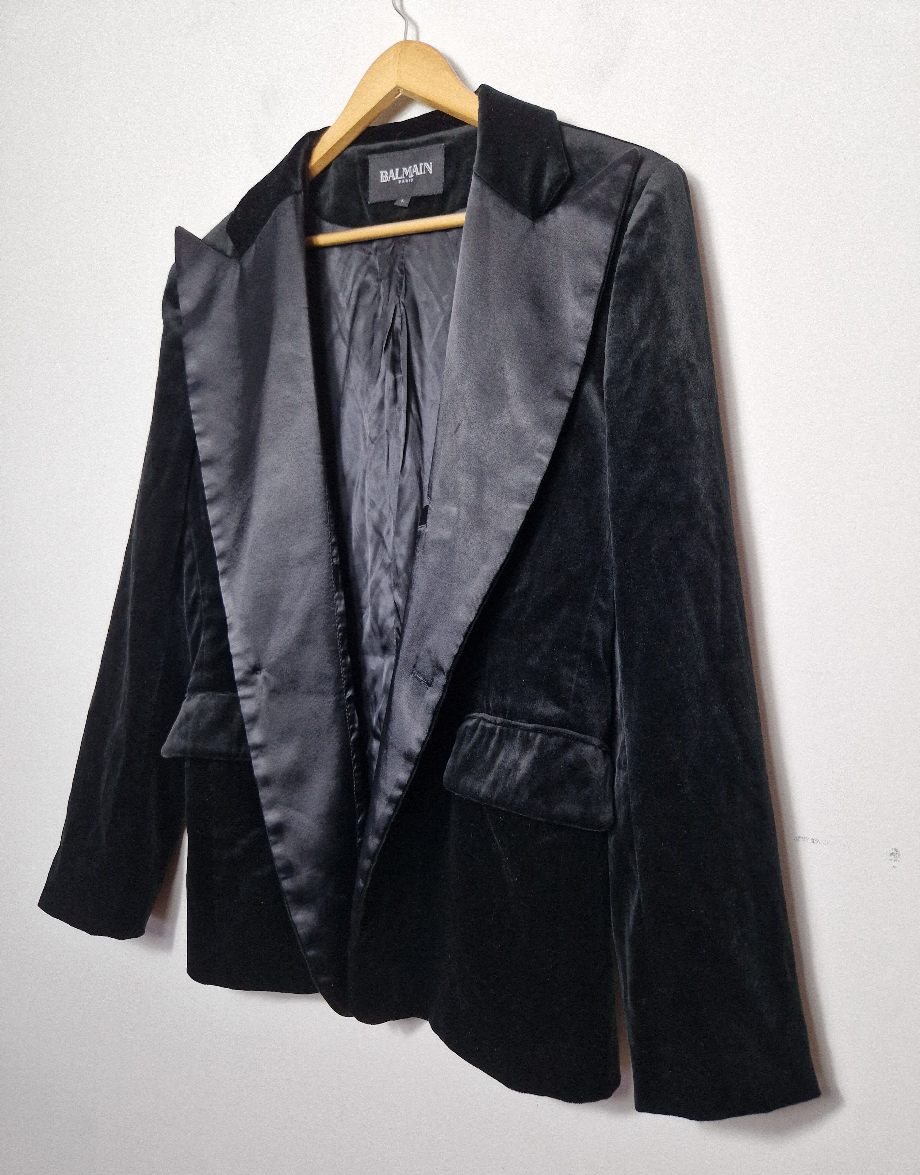Balmain Balmain velvet blazer Size US L / EU 52-54 / 3 - 7 Thumbnail