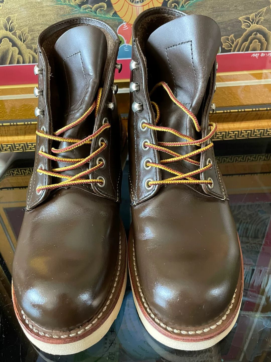 Red Wing Red Wing 8132 Engineer Boots 6D Size US 6 / EU 39 - 1 Thumbnail