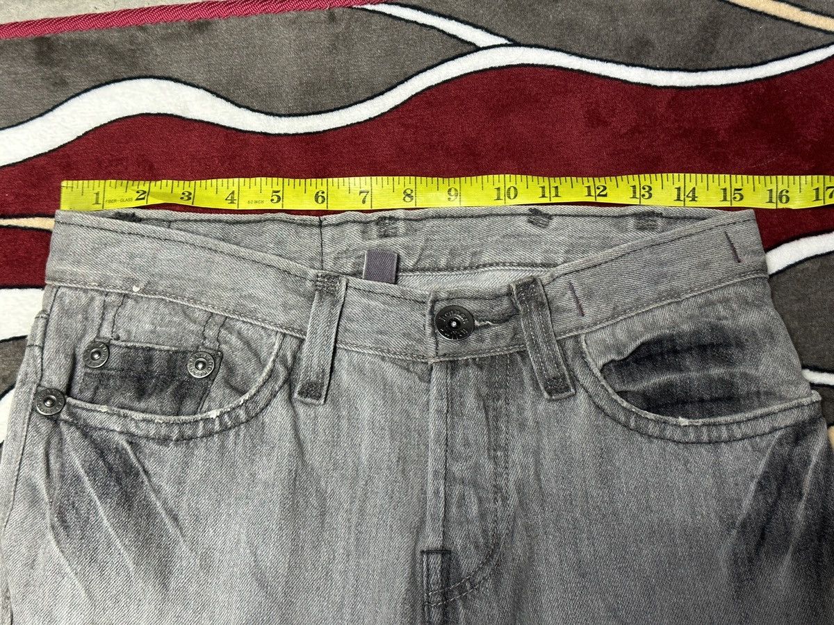 Affliction × Japanese Brand Distrssed Faded🔥Vtg Y2K Keanan Duffty Denim Affliction Style Size US 31 - 12 Thumbnail