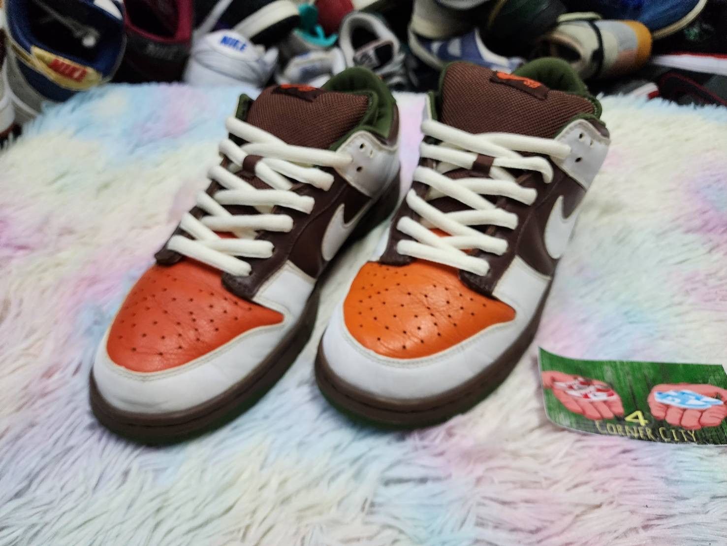 Nike Nike Sb Dunk Low Oompa Loompa Size US 9.5 / EU 42-43 - 3 Thumbnail