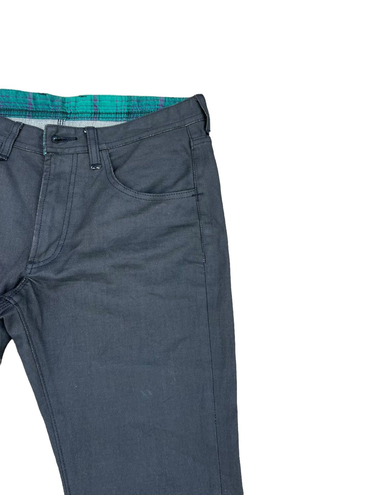 R.Newbold R.Newbold X D.I.E Waxed Denim Regular Jeans Size US 31 - 10 Thumbnail