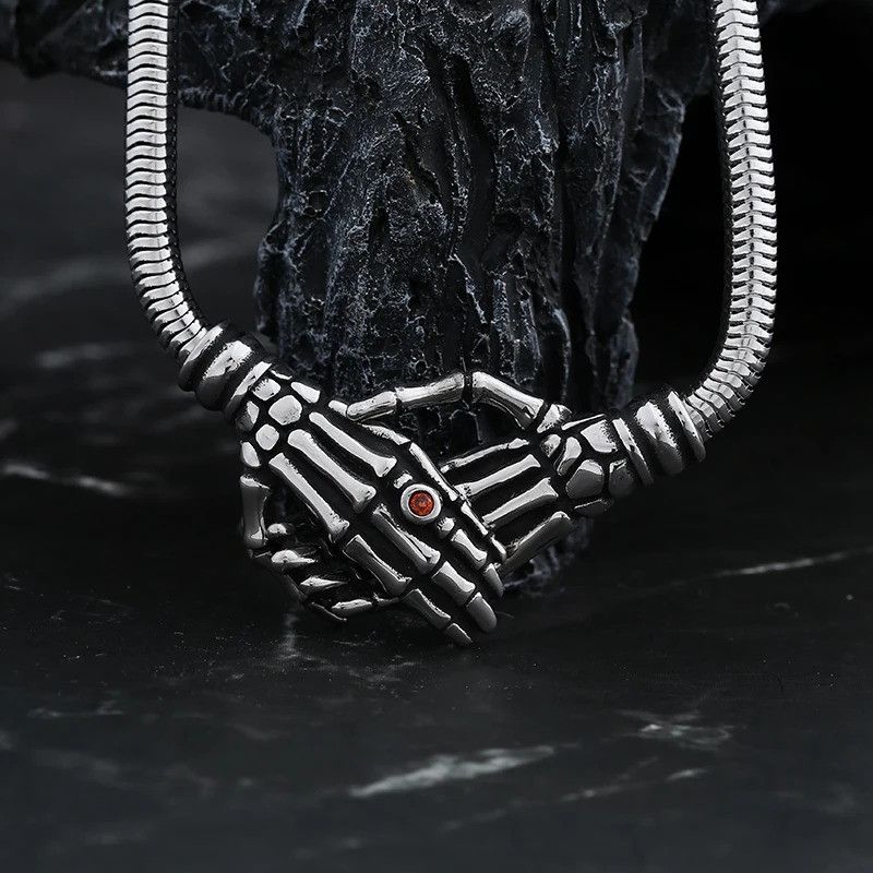 Japanese Brand × Jewelry Shake Hand Pendant Necklace Size ONE SIZE - 6 Thumbnail