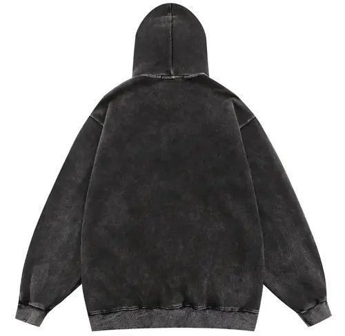 Japanese Brand Kusuno x Junko Washed Vintage Style Hoodie Sweatshirt Size US M / EU 48-50 / 2 - 2 Thumbnail