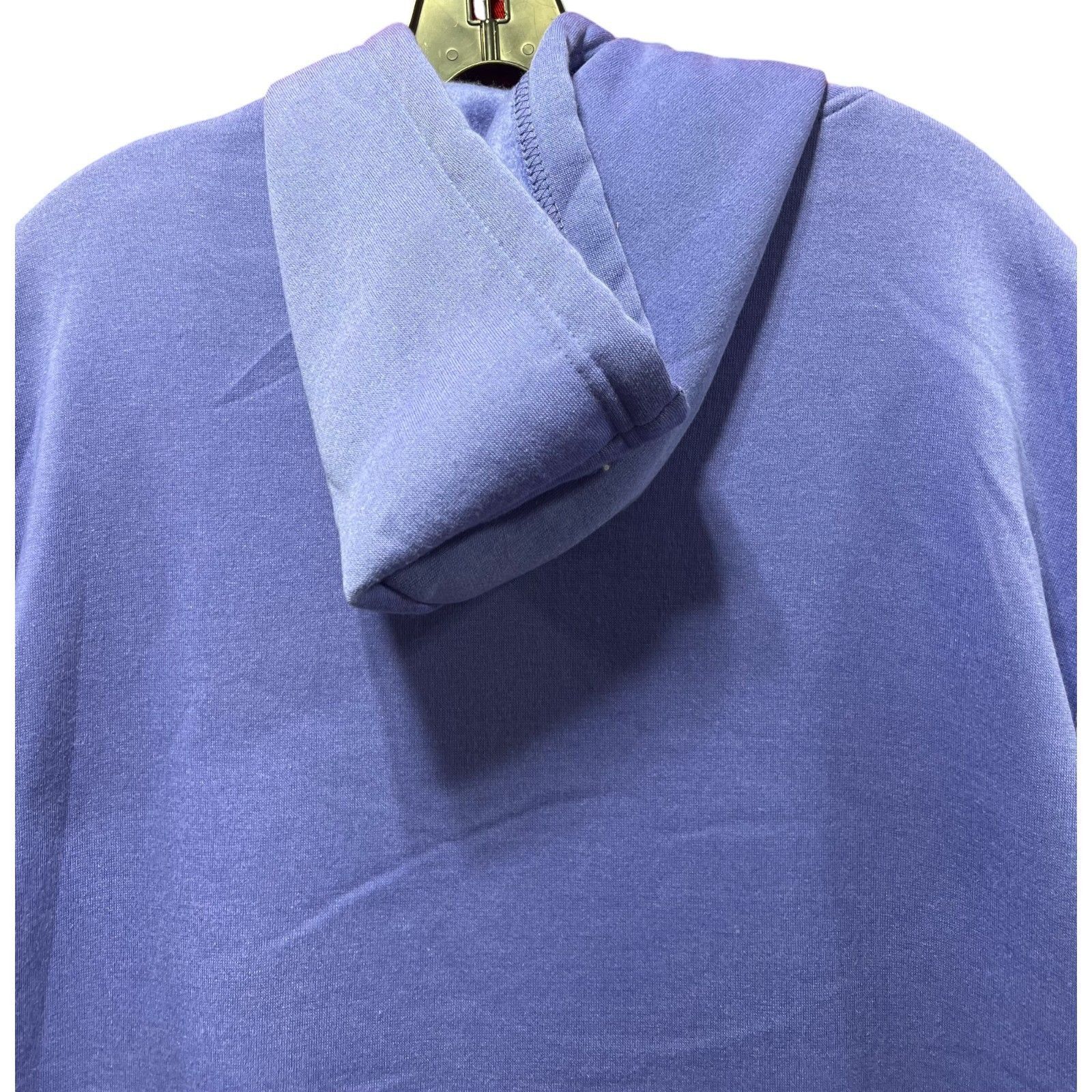 rue21 Rue 21 - Men's Long Sleeve Hooded Sweatshirt - Purple - Smal Size US S / EU 44-46 / 1 - 12 Thumbnail