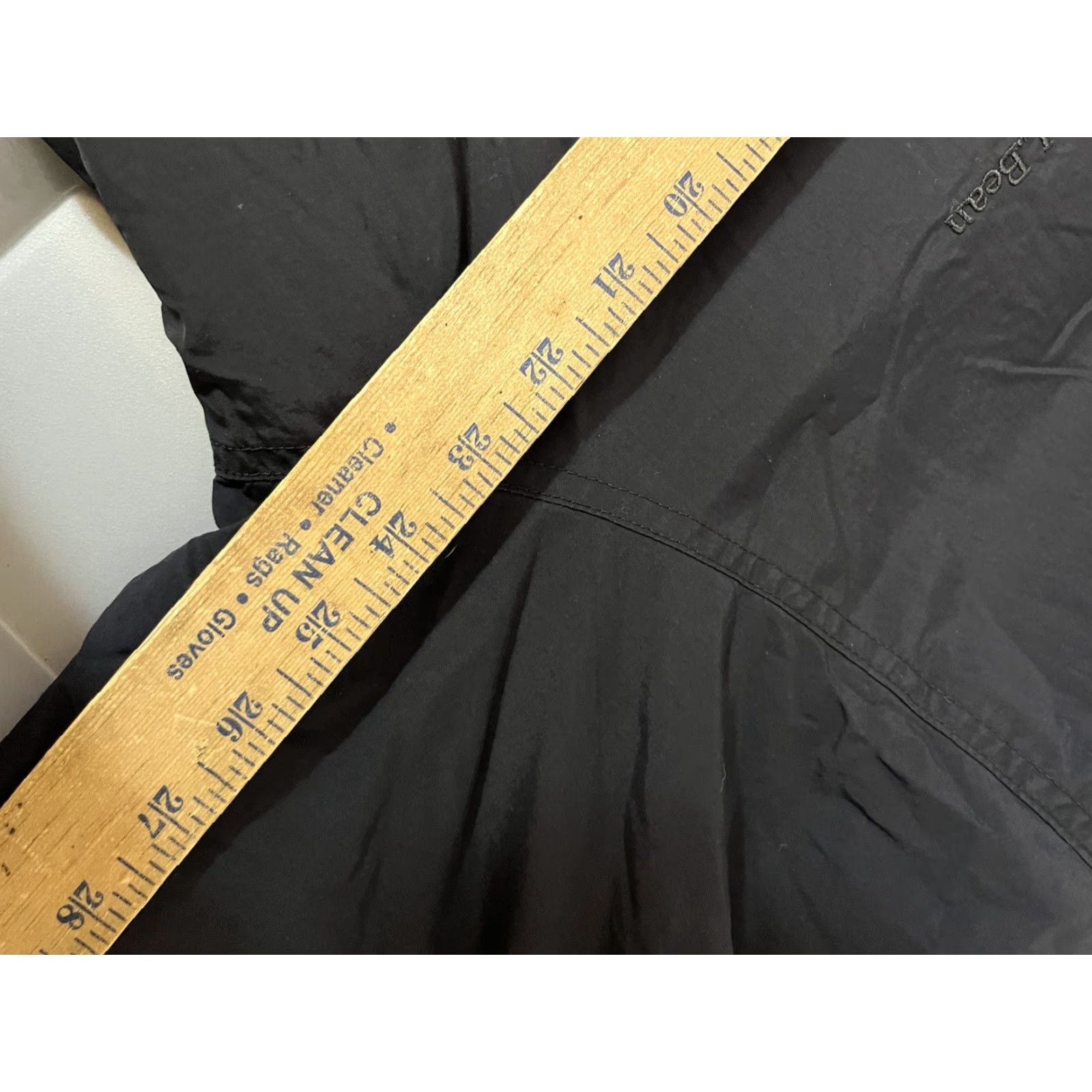 Vintage L.L. Bean Jacket Mens XLT Black Zip Front Nylon Lined Pockets Full Zip Size US XL / EU 56 / 4 - 6 Thumbnail
