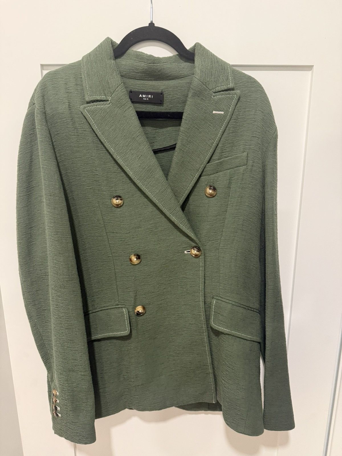 Amiri Amiri Double Breasted Jacket Size 50 Size 50R - 1 Thumbnail