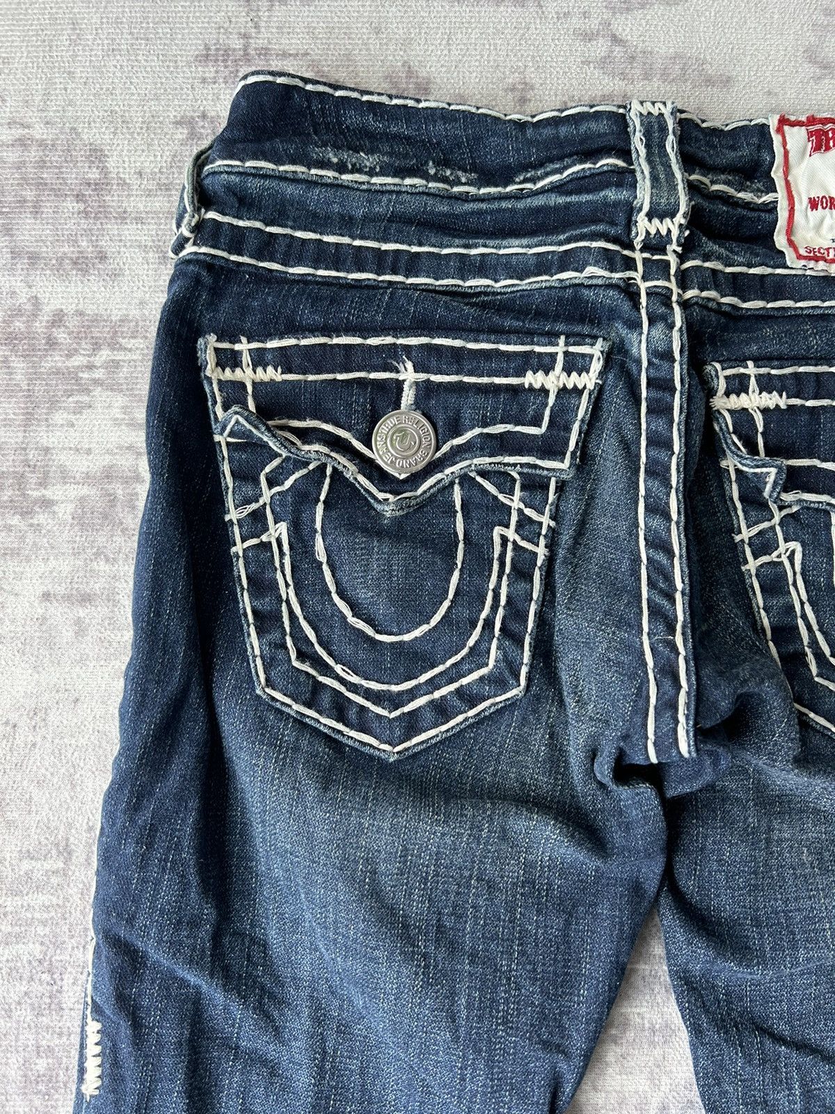 True Religion True Religion Thick Thread Jeans Size 26" / US 2 / IT 38 - 11 Thumbnail