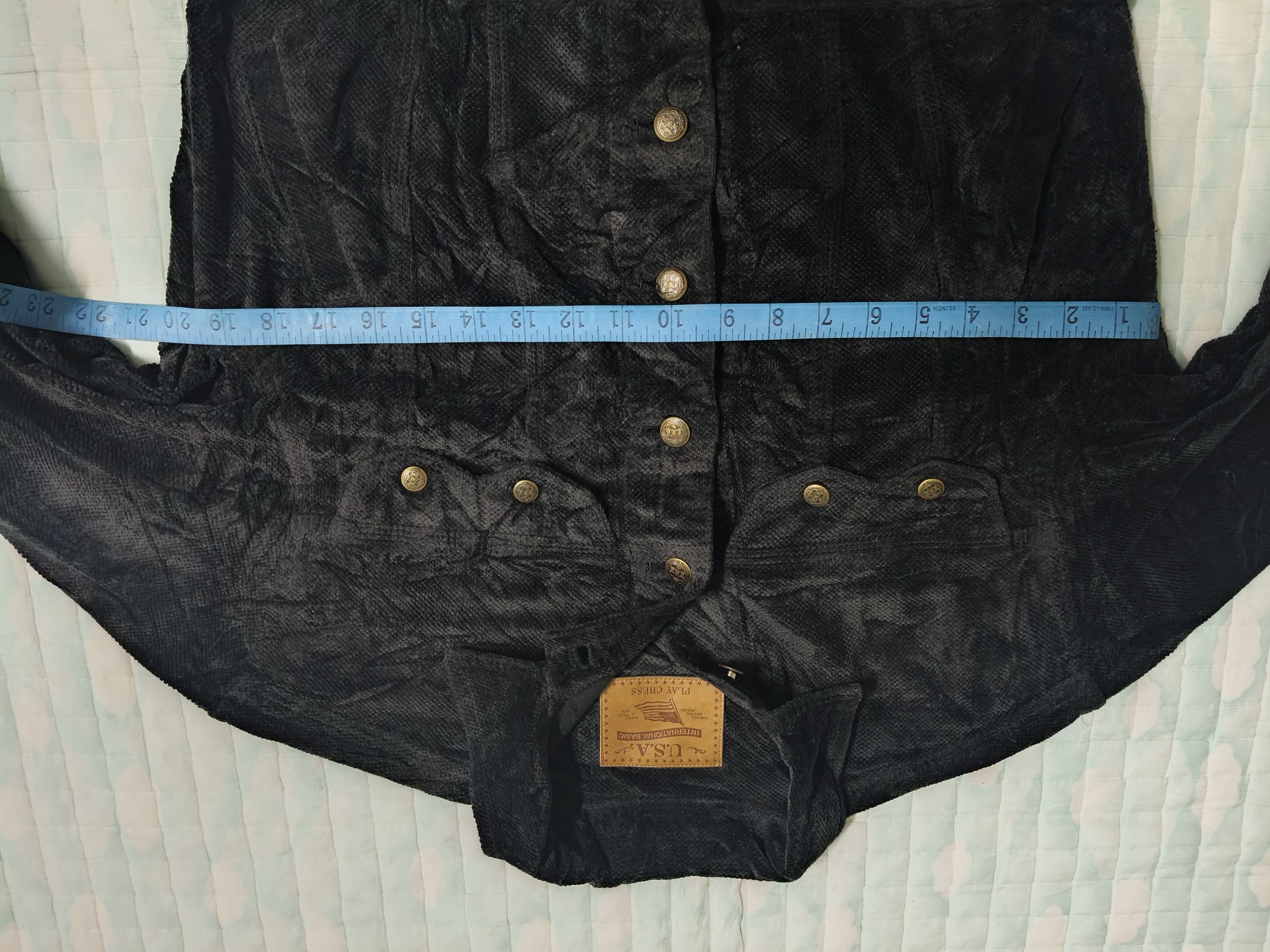 Japanese Brand Play Chess Button Jacket Size M / US 6-8 / IT 42-44 - 12 Thumbnail