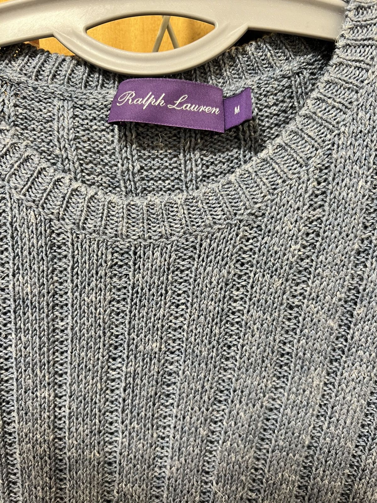 Ralph Lauren Purple Label Ralph Lauren purple label silk linen sweater $1000 Size US M / EU 48-50 / 2 - 2 Thumbnail