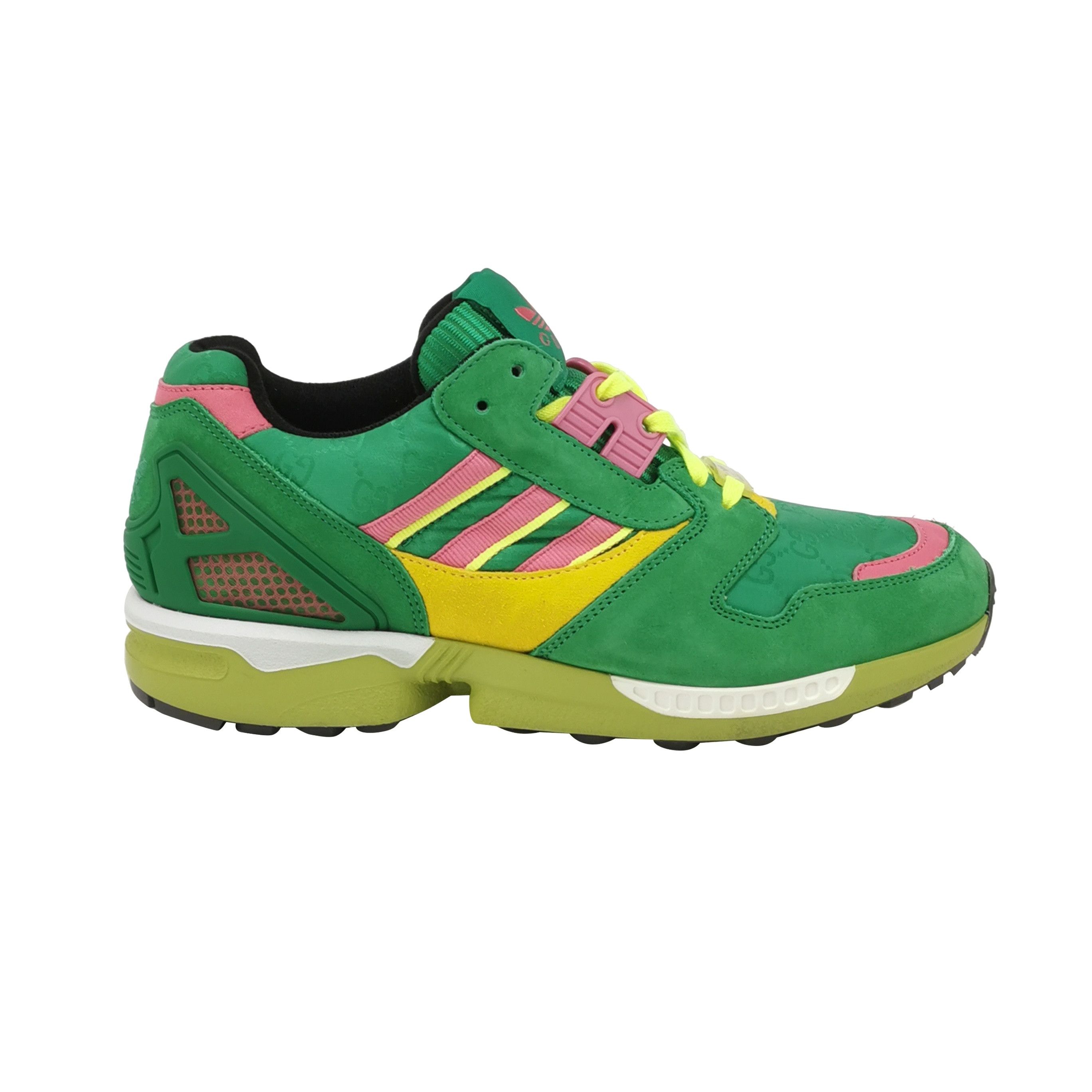 Gucci Gucci x Adidas Green ZX8000 Sneakers EU 39.5 Size US 6 / EU 39 - 1 Thumbnail