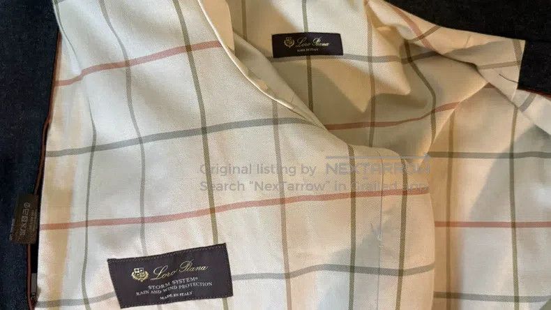Loro Piana LORO PIANA Cashmere Silk Blended Jacket Size US XL / EU 56 / 4 - 2 Thumbnail