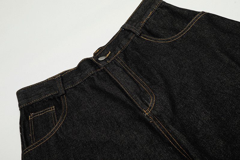 Jean American Retro Loose-Fit Street-Style Casual Jeans Size US 32 / EU 48 - 3 Thumbnail