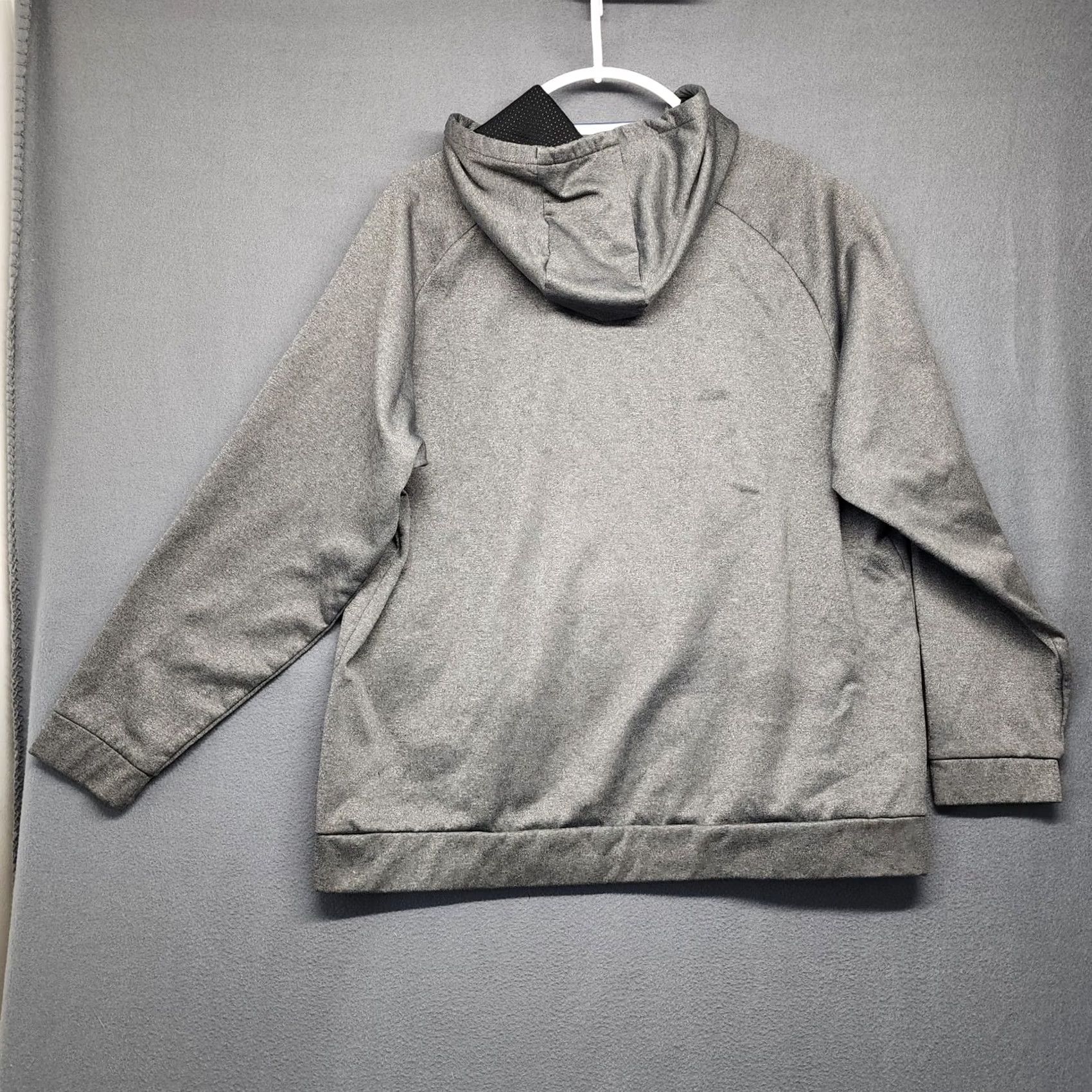 Nike Nike Men Grey Dri Fit Hoodie XXL Sweatshirt Athletic Casual Center Swoosh Size US L / EU 52-54 / 3 - 2 Thumbnail