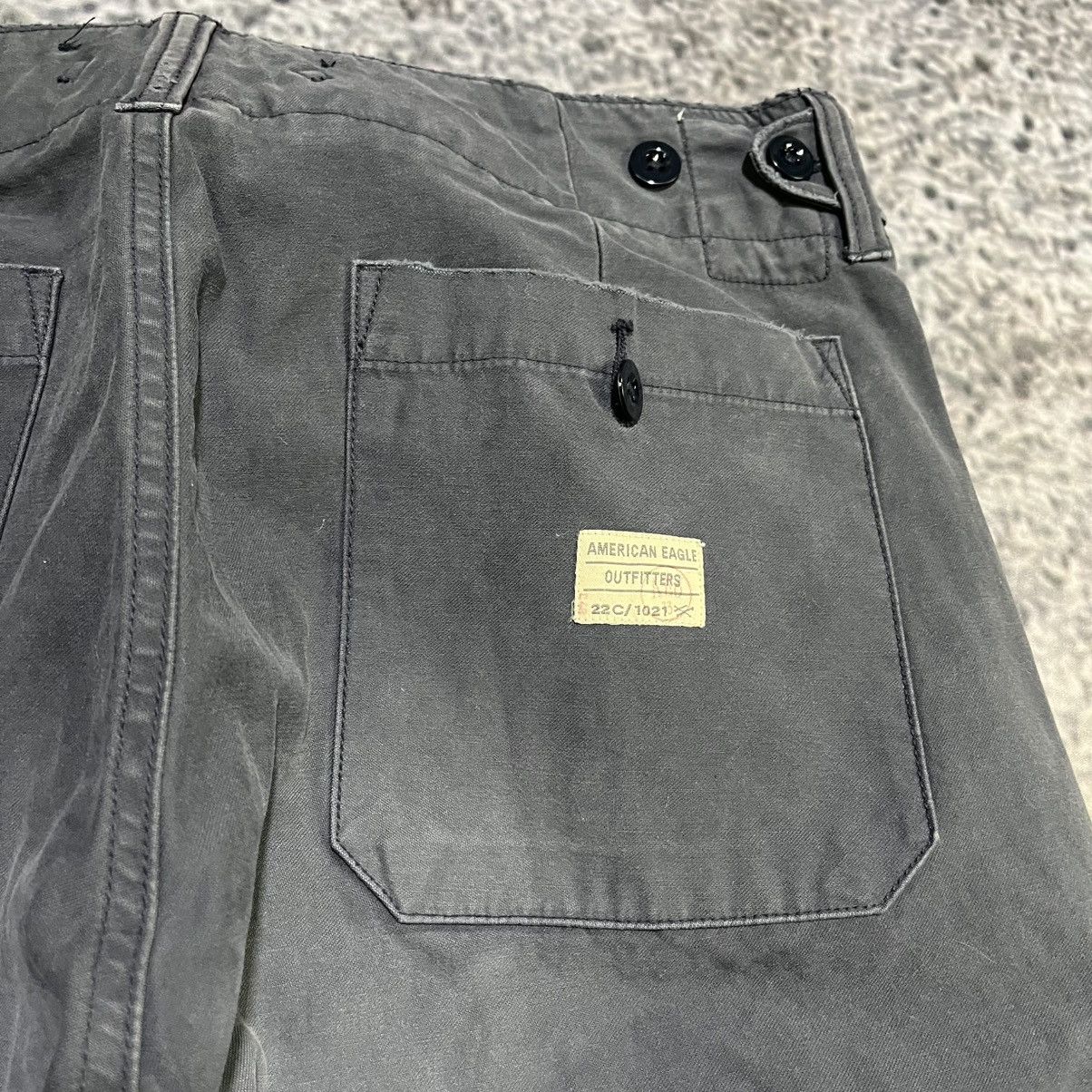 American Eagle Outfitters Vintage American Eagle Combat Trouser Baggy Wide Leg Pants Size US 36 / EU 52 - 4 Thumbnail