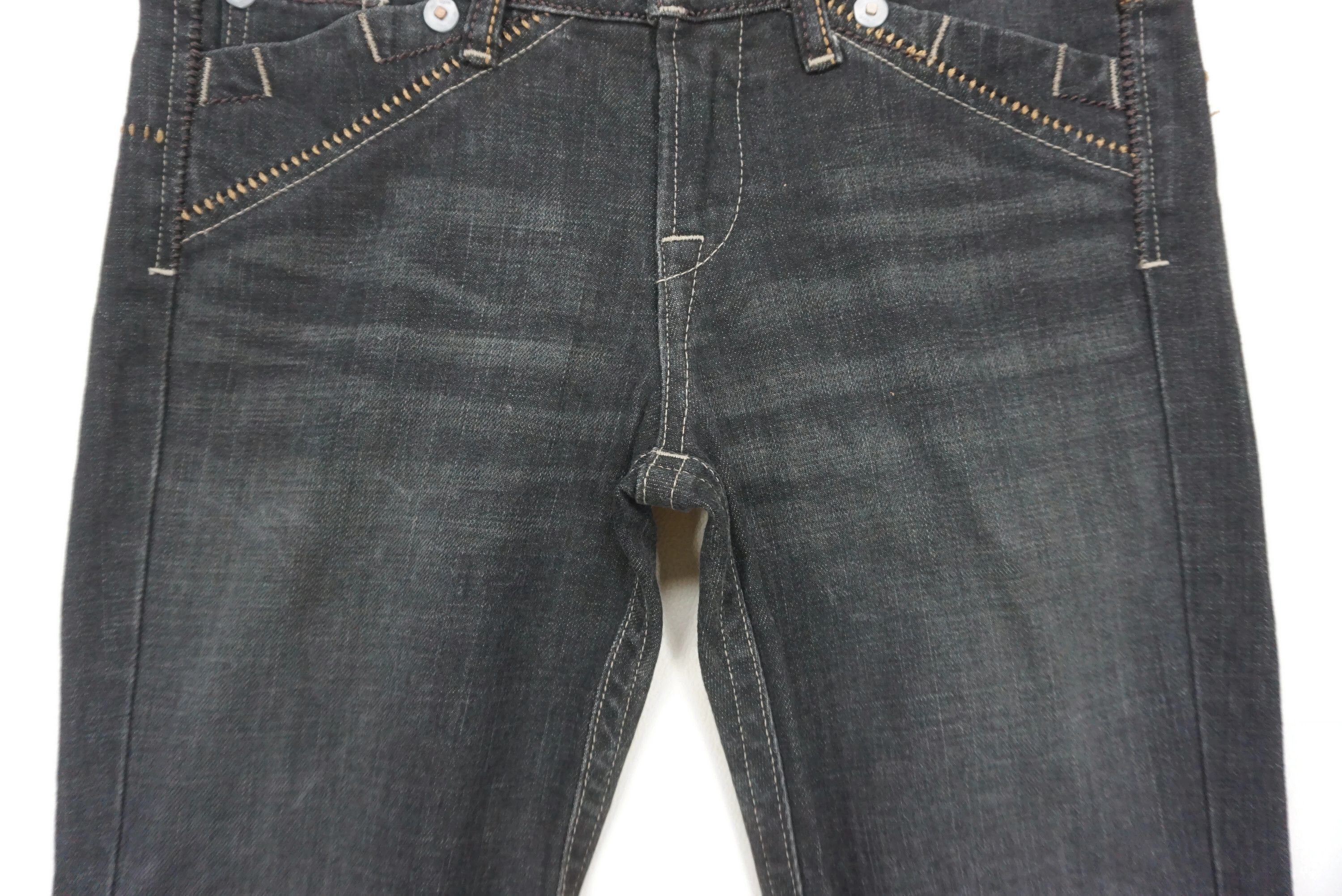 Marithe + Francois Girbaud Marithé et François Girbaud Jeans fit W31xL25.5 Cropped Size 25" / US 0 / IT 36 - 5 Thumbnail