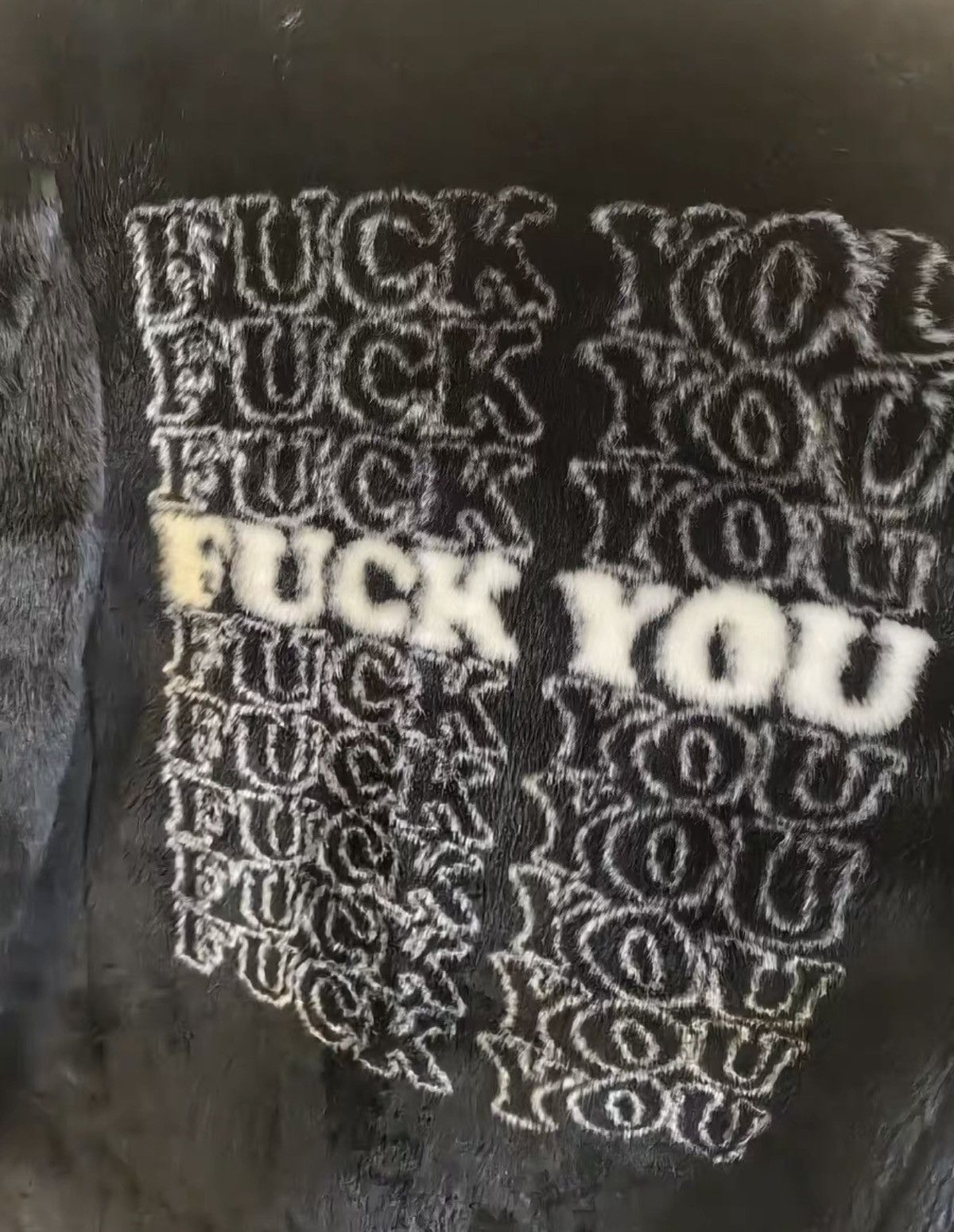 Hysteric Glamour × Supreme Supreme Hysteric Glamour Fuck you Faux Fur Coat Size US S / EU 44-46 / 1 - 2 Thumbnail