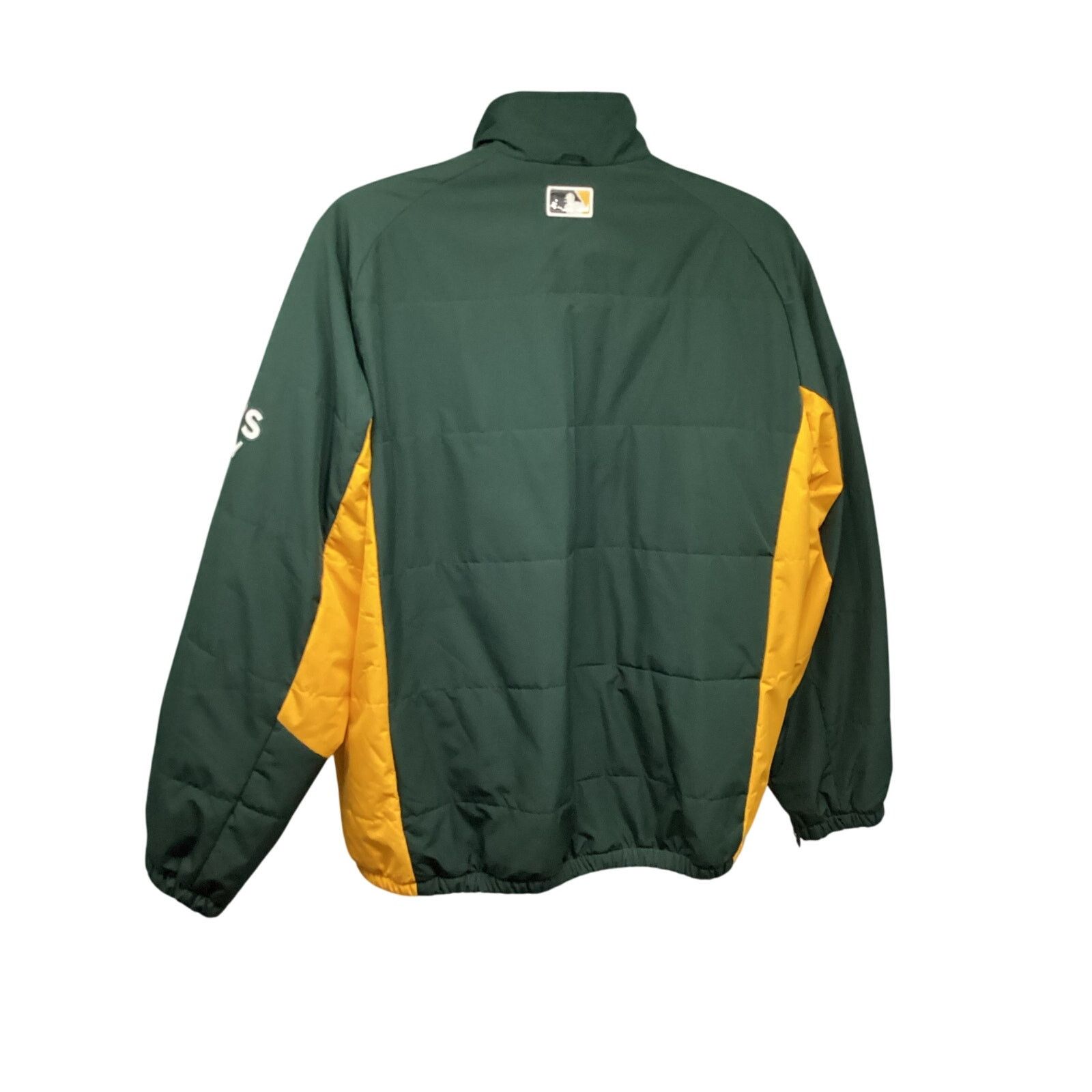 Majestic Majestic Oakland Athletics Quilted Starter Warm Up Jacket L Size US L / EU 52-54 / 3 - 2 Thumbnail